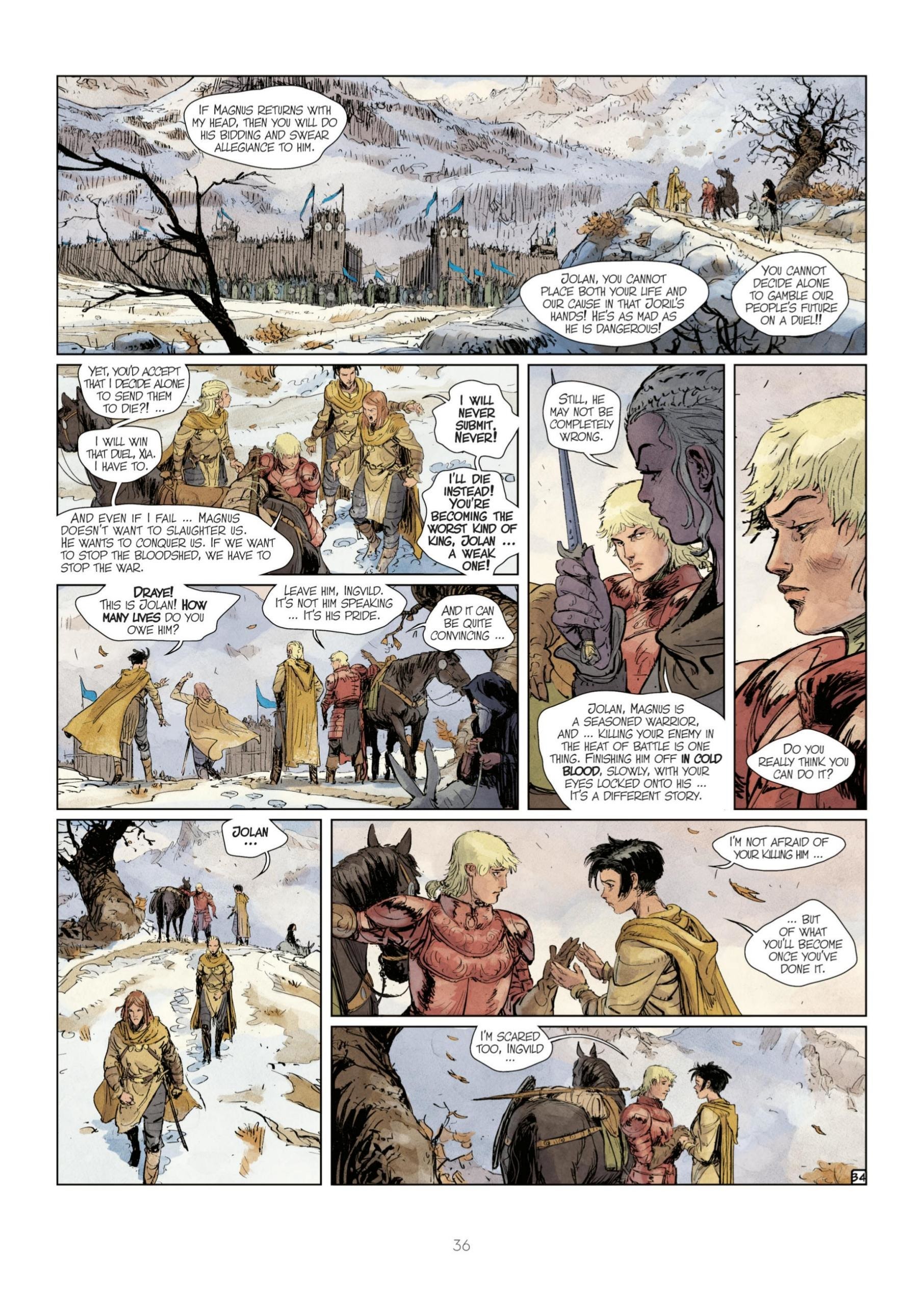 Read online Kriss of Valnor: The Mountain of Time comic -  Issue # Full - 38