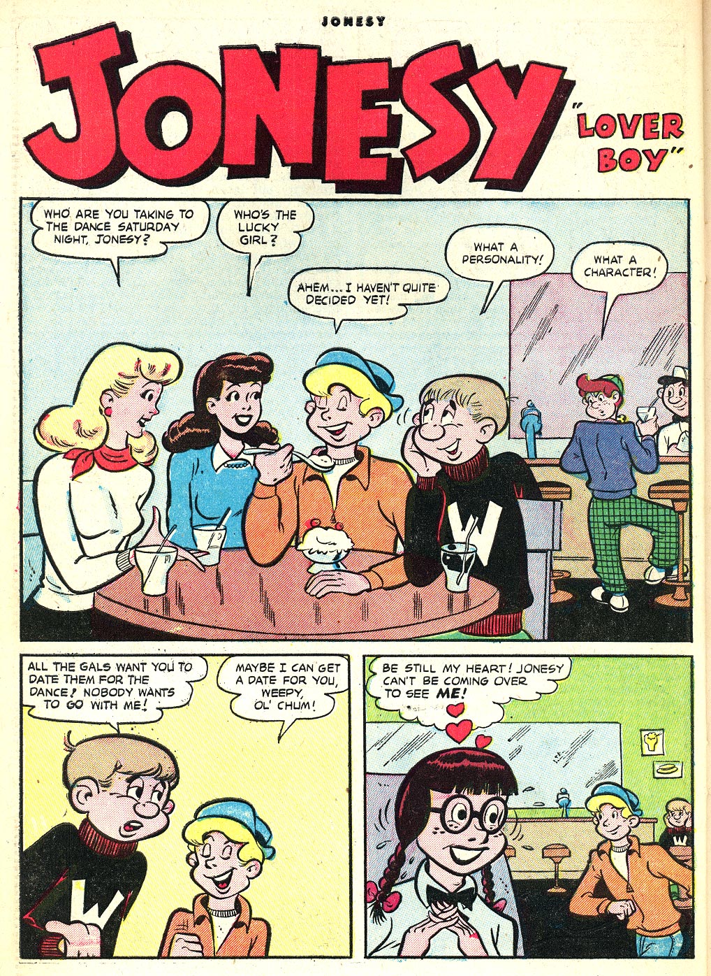 Read online Jonesy (1953) comic -  Issue #3 - 28
