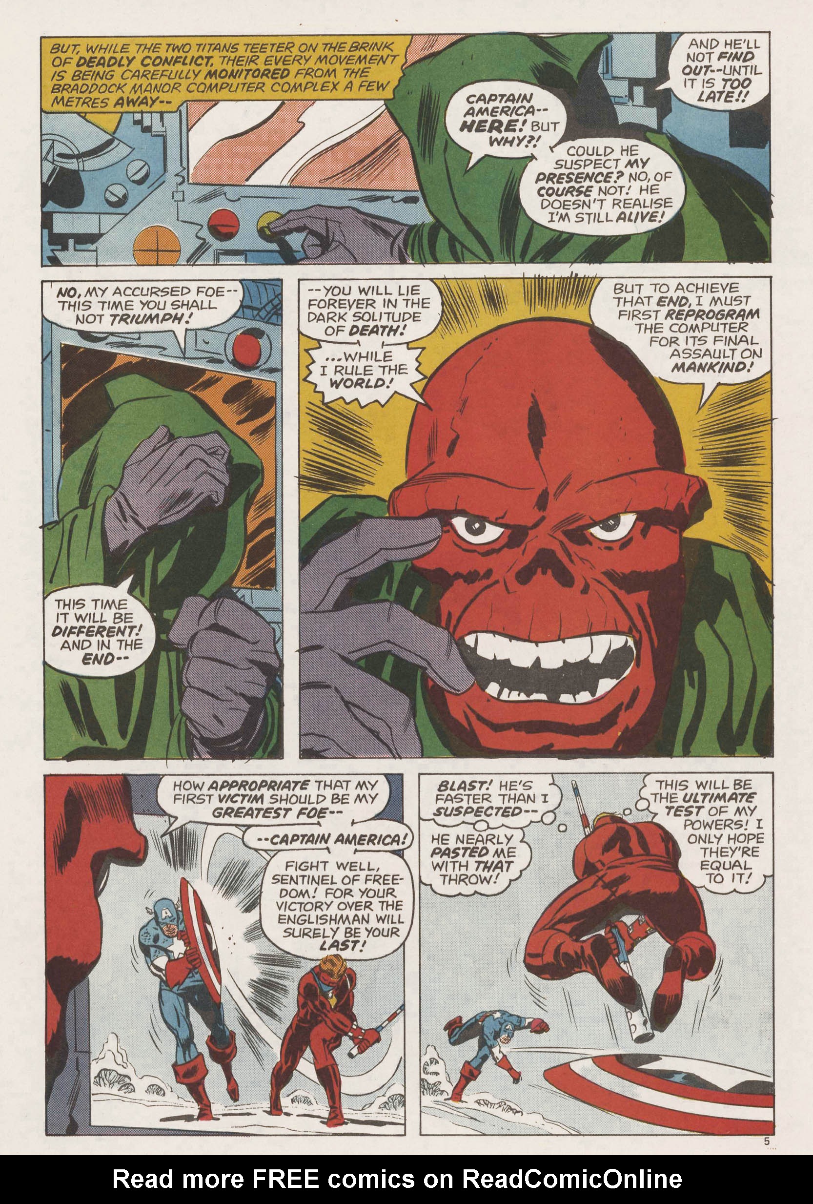 Read online Captain Britain (1976) comic -  Issue #16 - 5