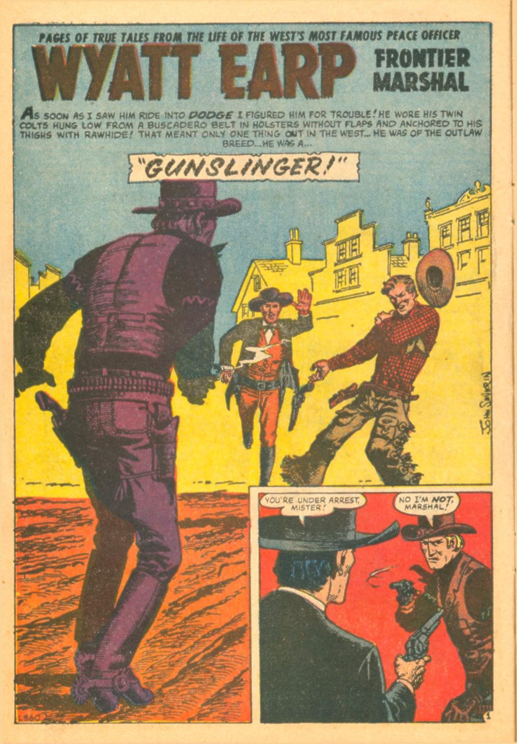 Read online Wyatt Earp comic -  Issue #10 - 10