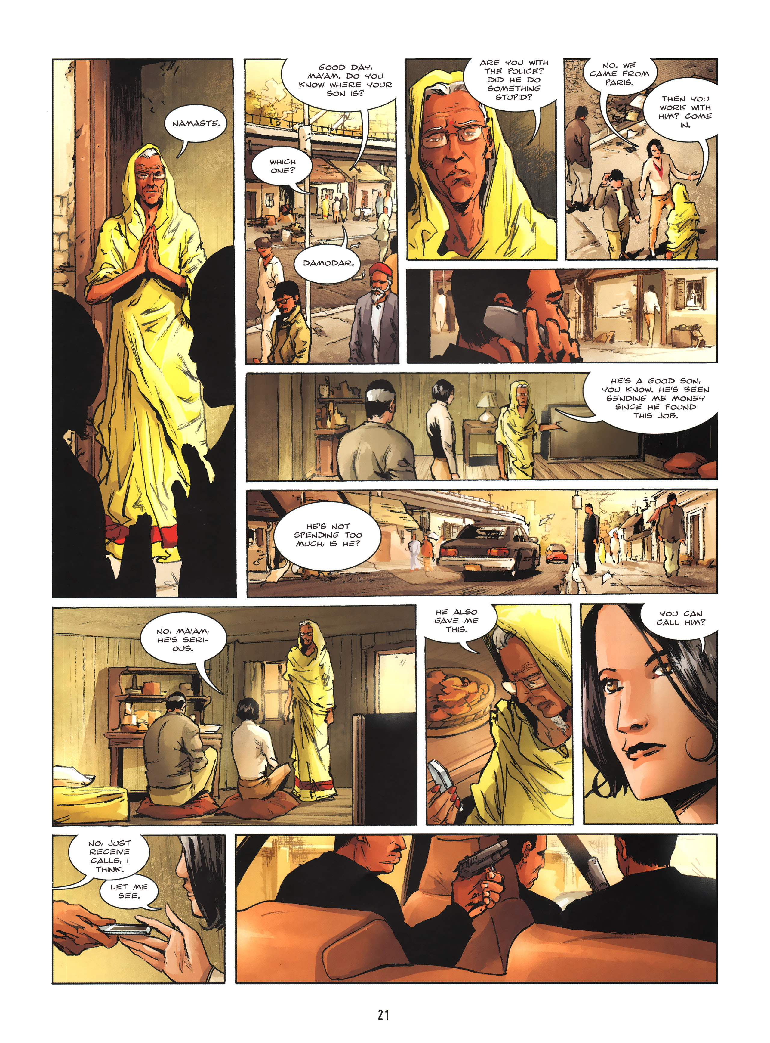 Read online Firewall comic -  Issue #2 - 22