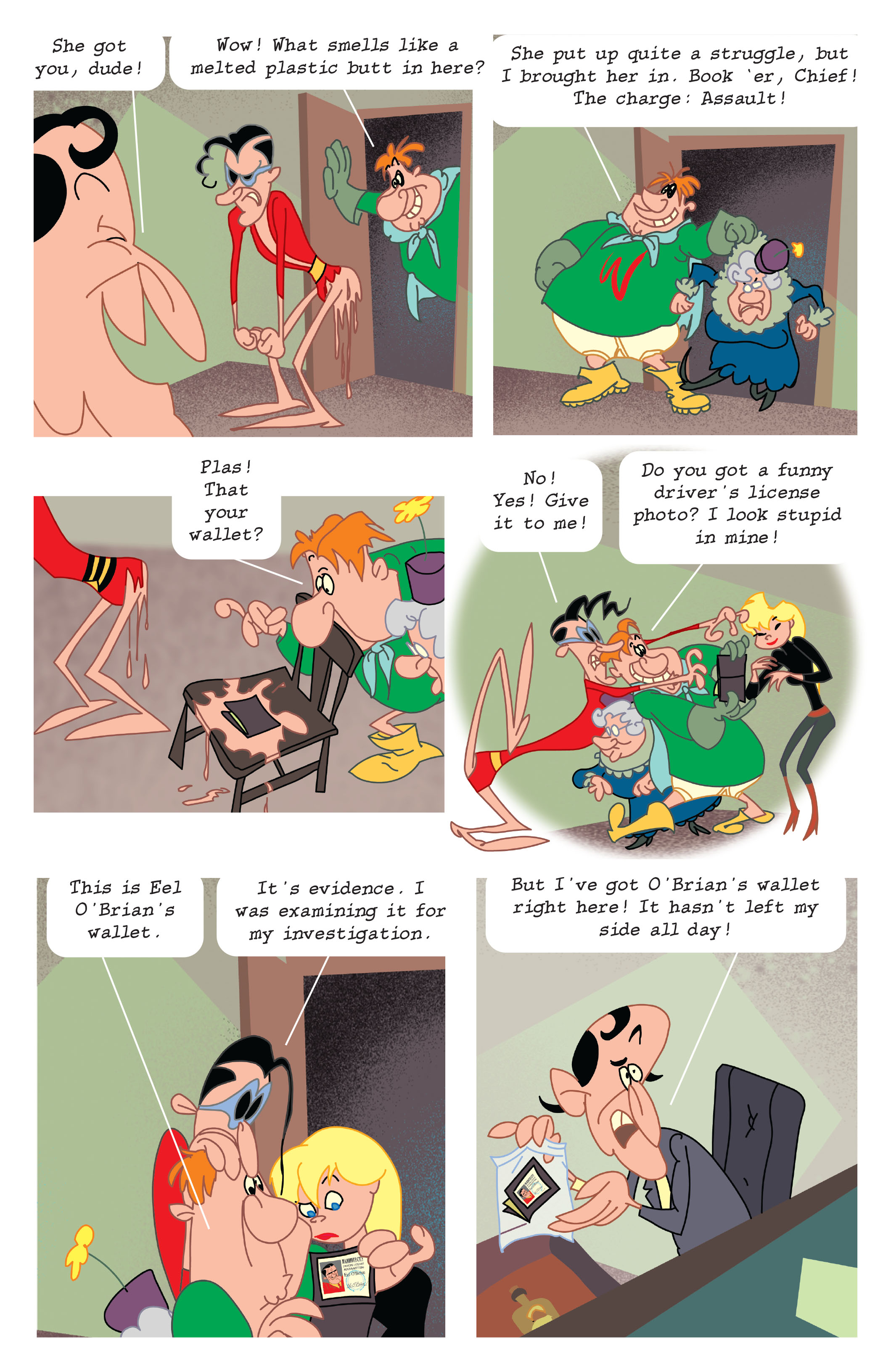 Read online Plastic Man (2004) comic -  Issue # _Rubber Banded - The Deluxe Edition (Part 1) - 50