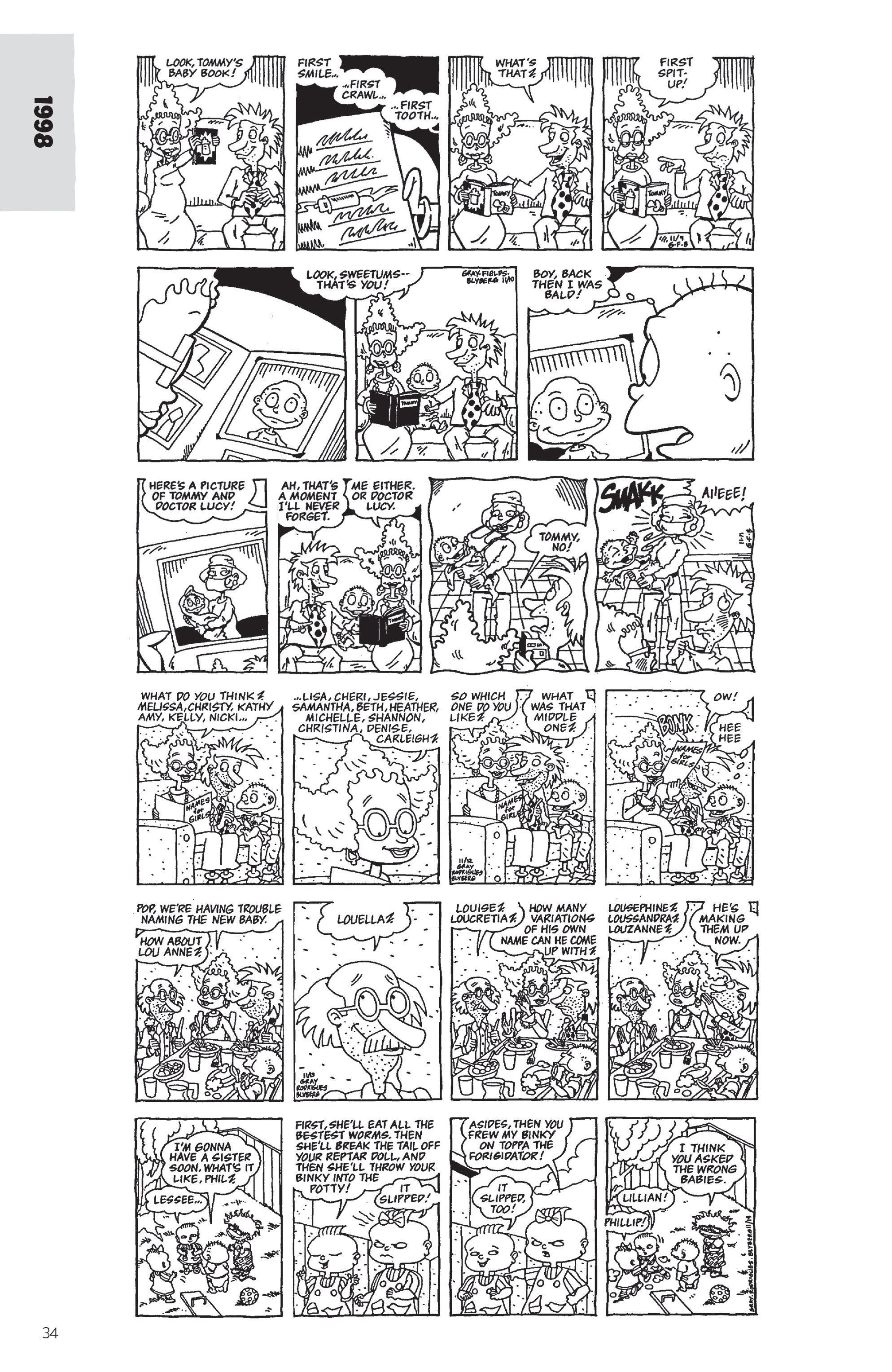 Read online Rugrats: The Newspaper Strips comic -  Issue # TPB (Part 1) - 33