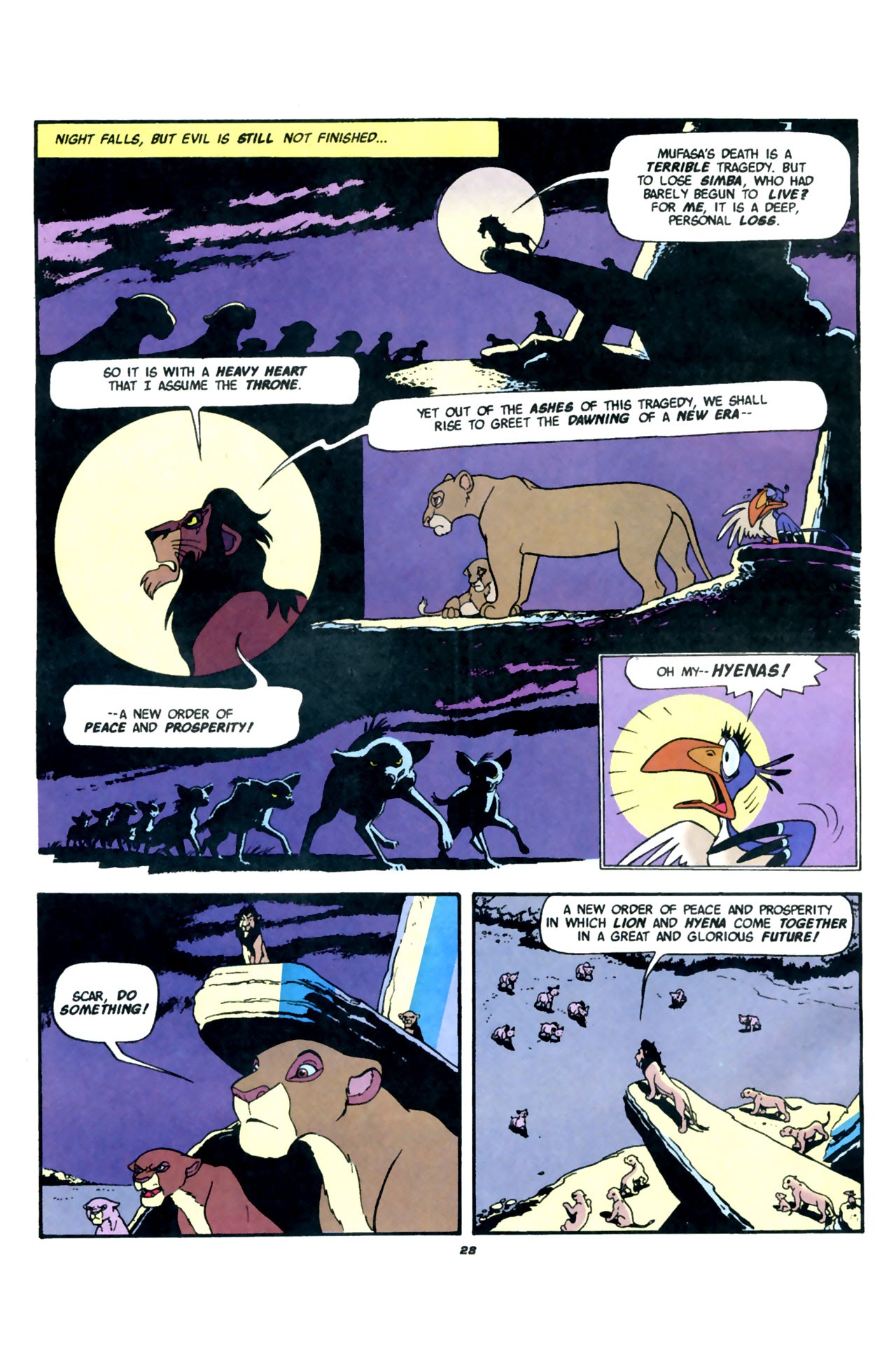 Read online Disney's The Lion King comic -  Issue #1 - 30