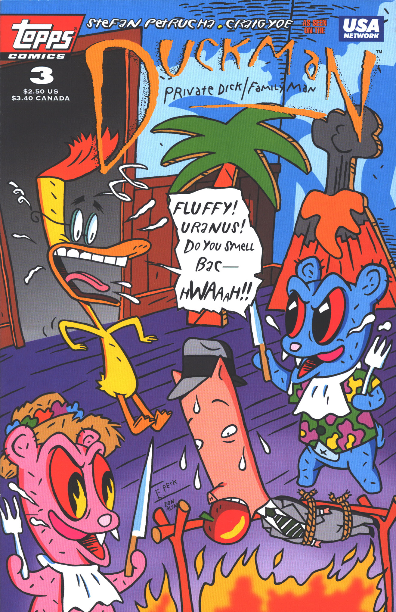 Read online Duckman (1994) comic -  Issue #3 - 1