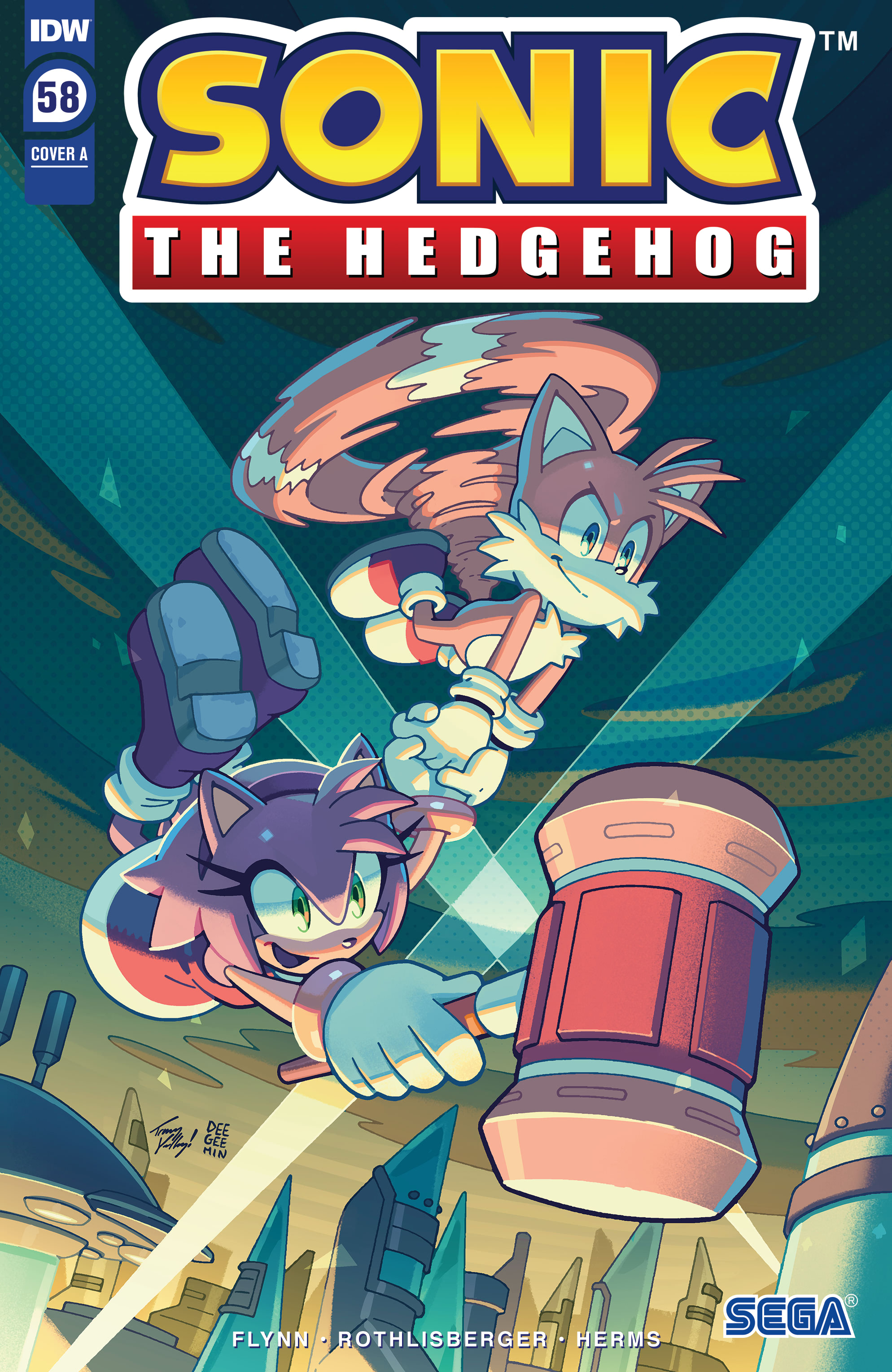Read online Sonic the Hedgehog (2018) comic -  Issue #58 - 1