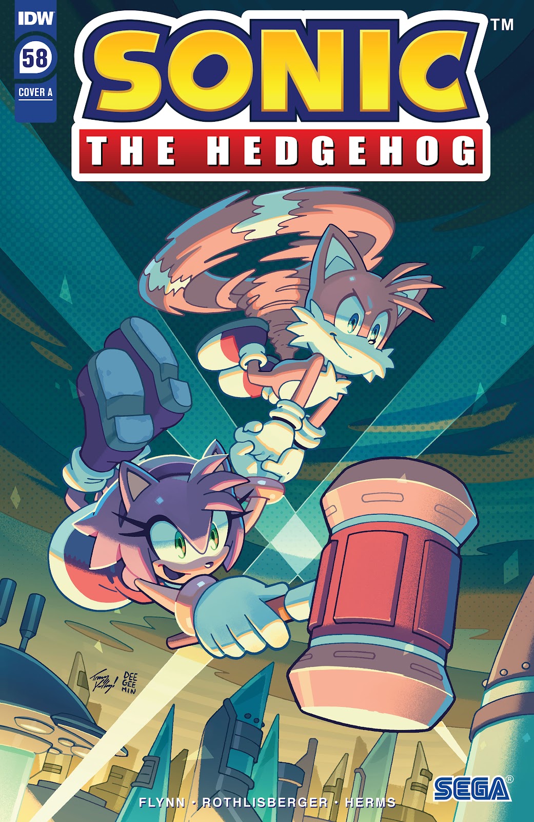 Sonic the Hedgehog (2018) issue 58 - Page 1