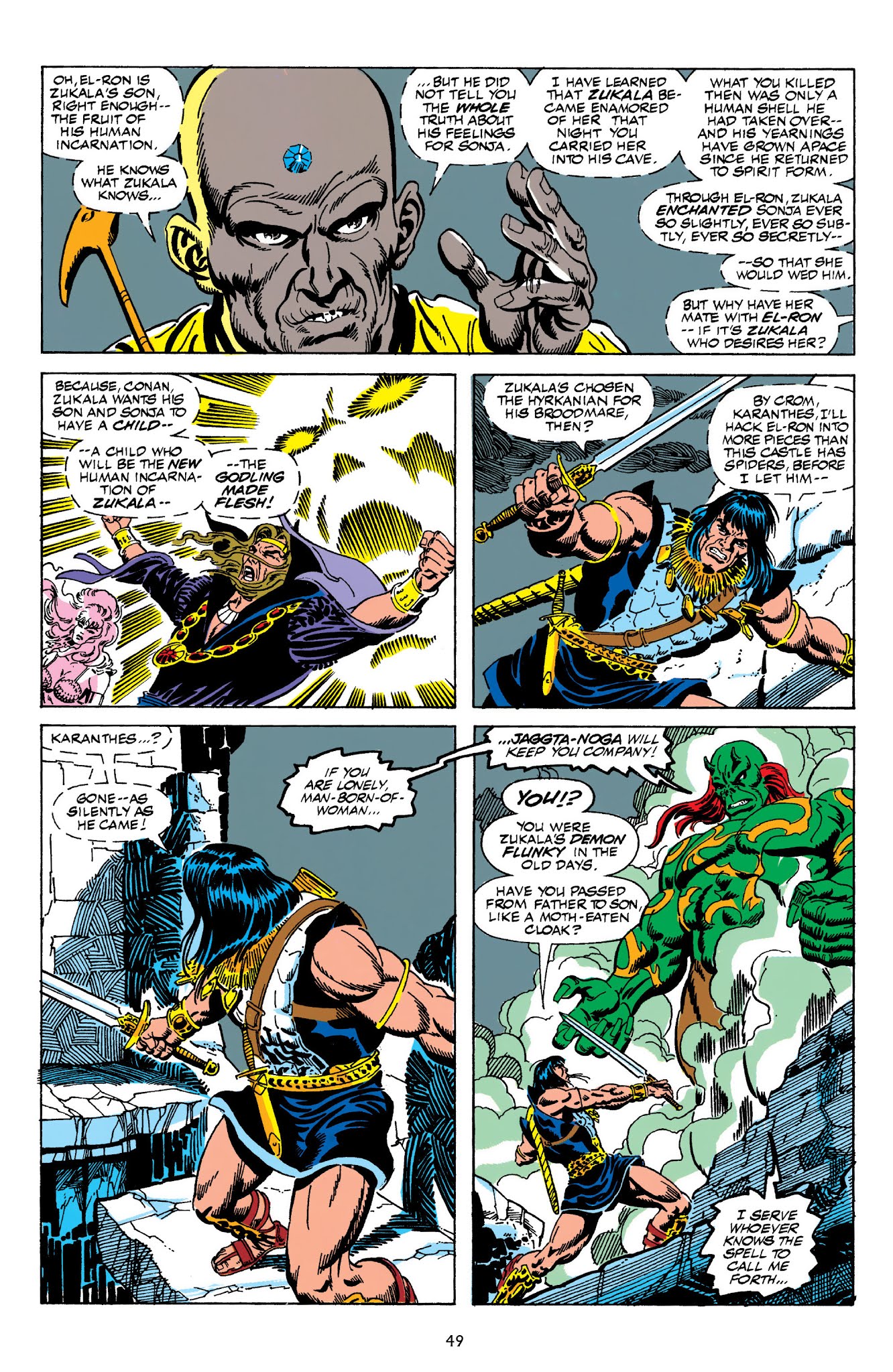 Read online The Chronicles of Conan comic -  Issue # TPB 31 (Part 1) - 51