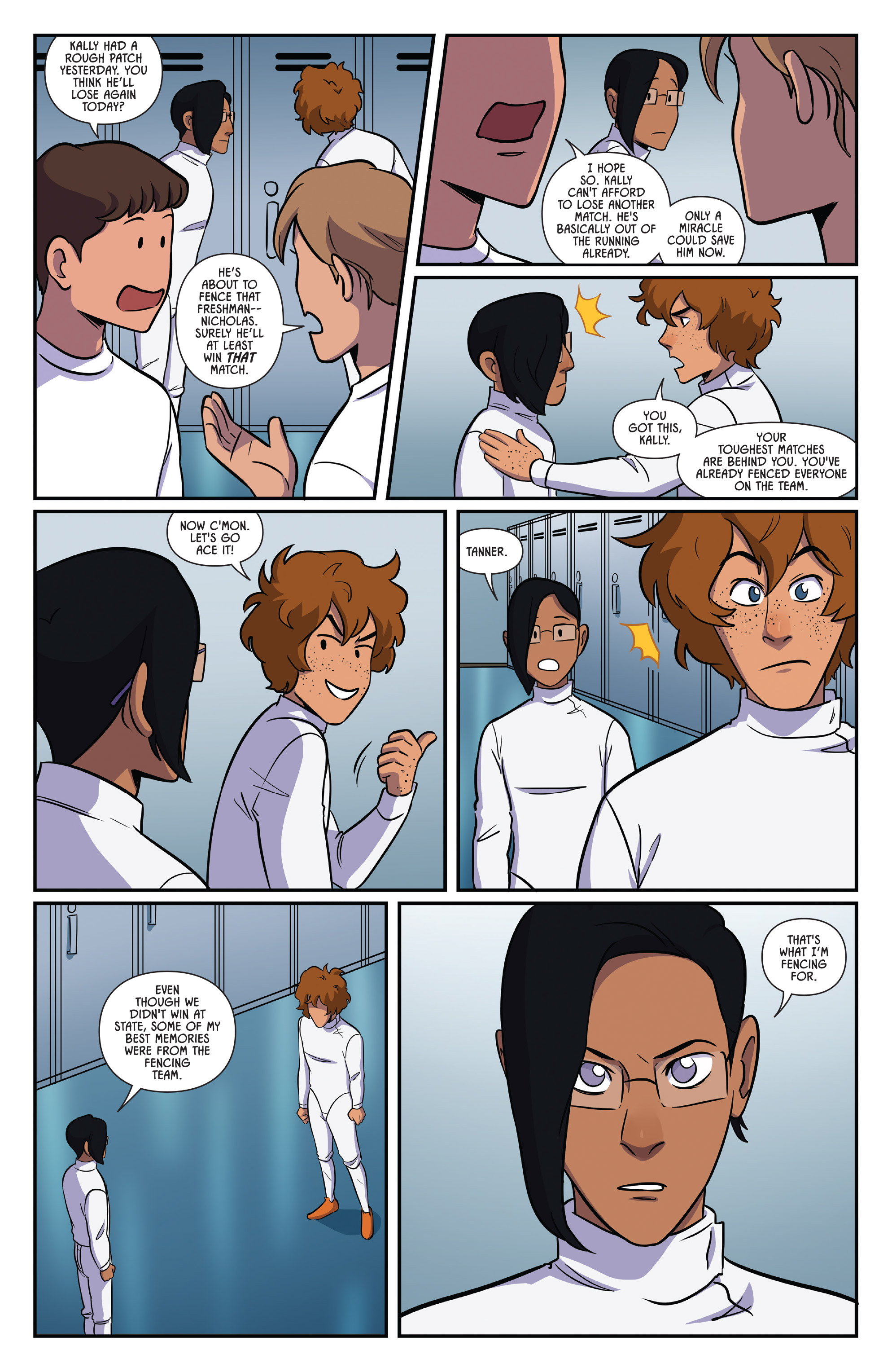 Read online Fence comic -  Issue # _TPB 3 - 9