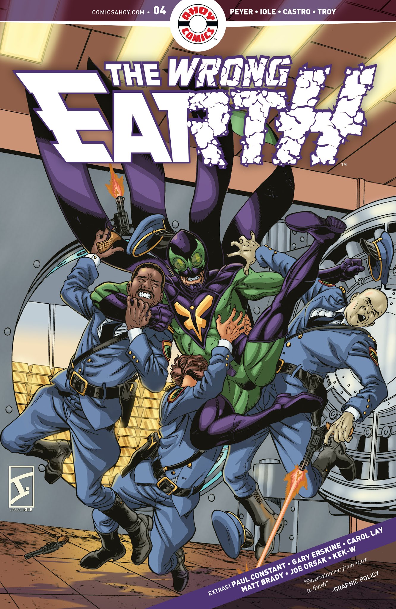 Read online The Wrong Earth comic -  Issue #4 - 1