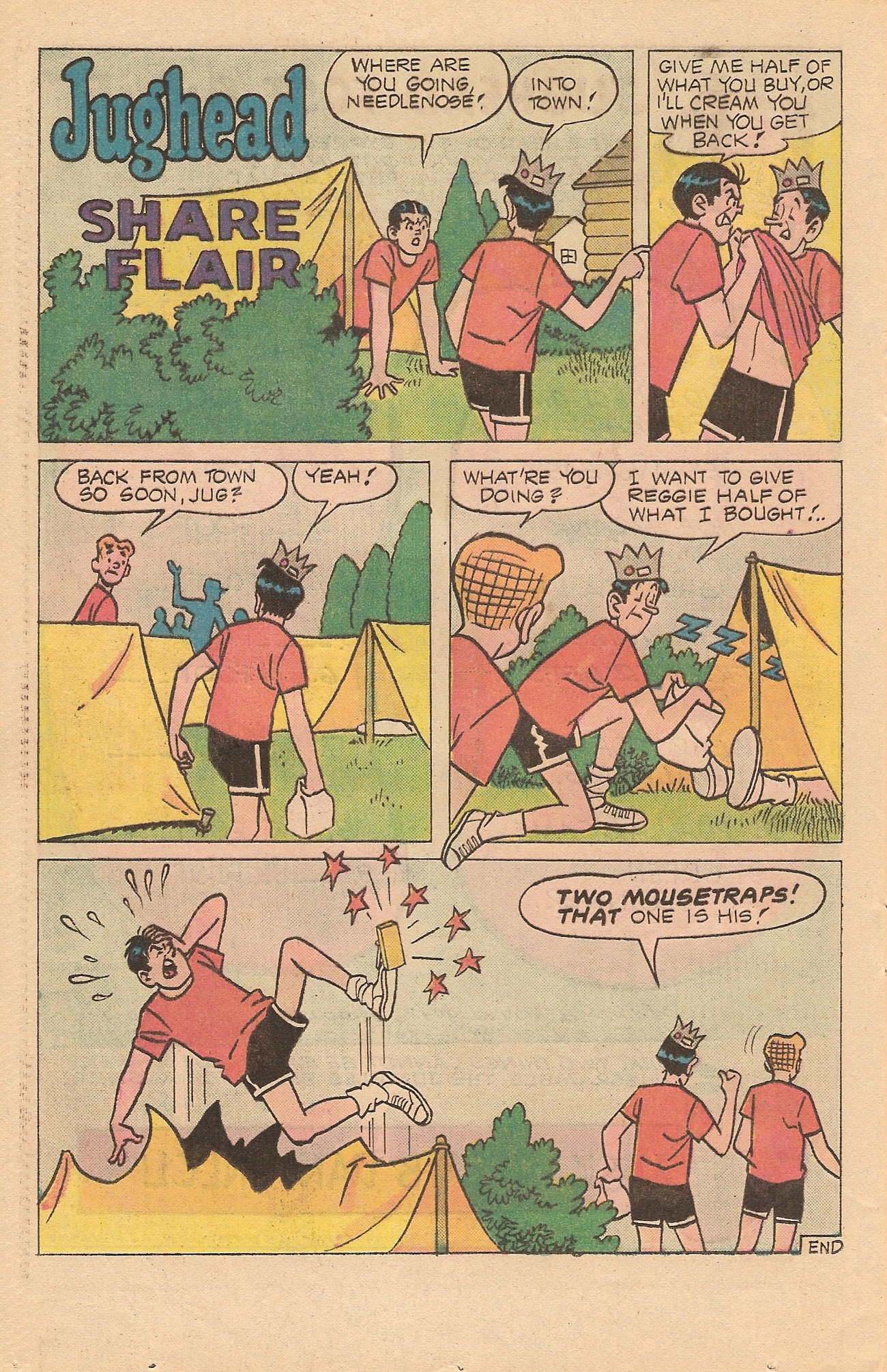 Read online Jughead's Jokes comic -  Issue #46 - 24