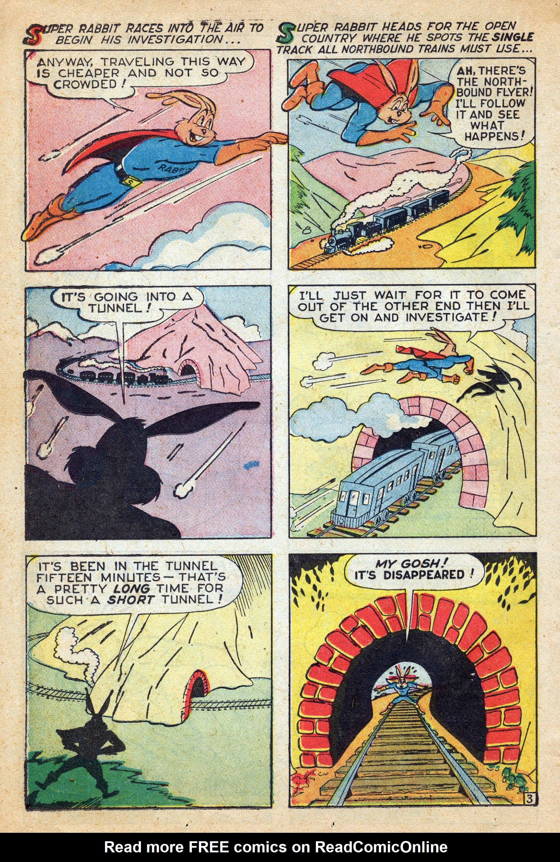 Read online Super Rabbit comic -  Issue #9 - 38