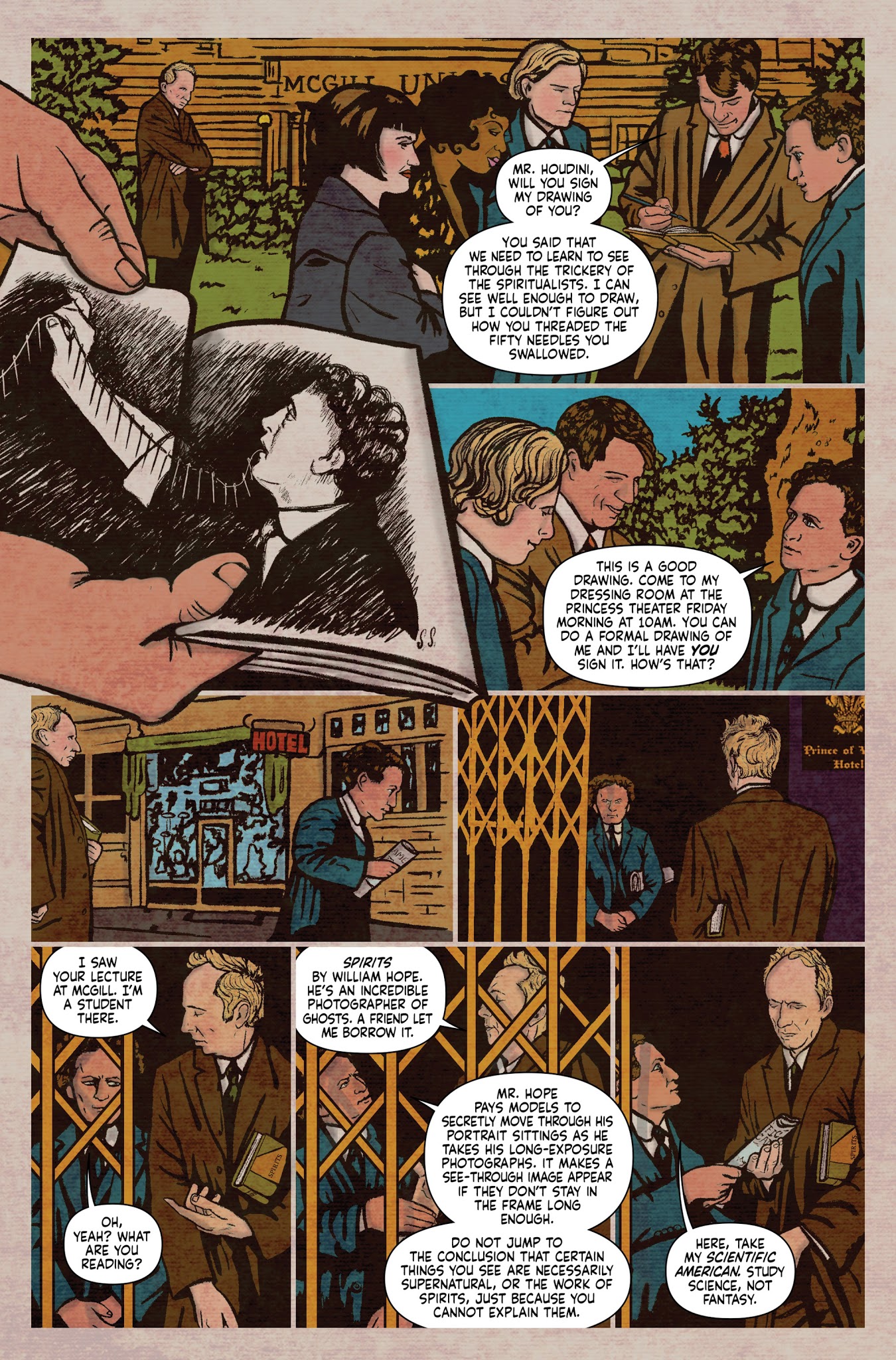 Read online Minky Woodcock: The Girl who Handcuffed Houdini comic -  Issue #2 - 15