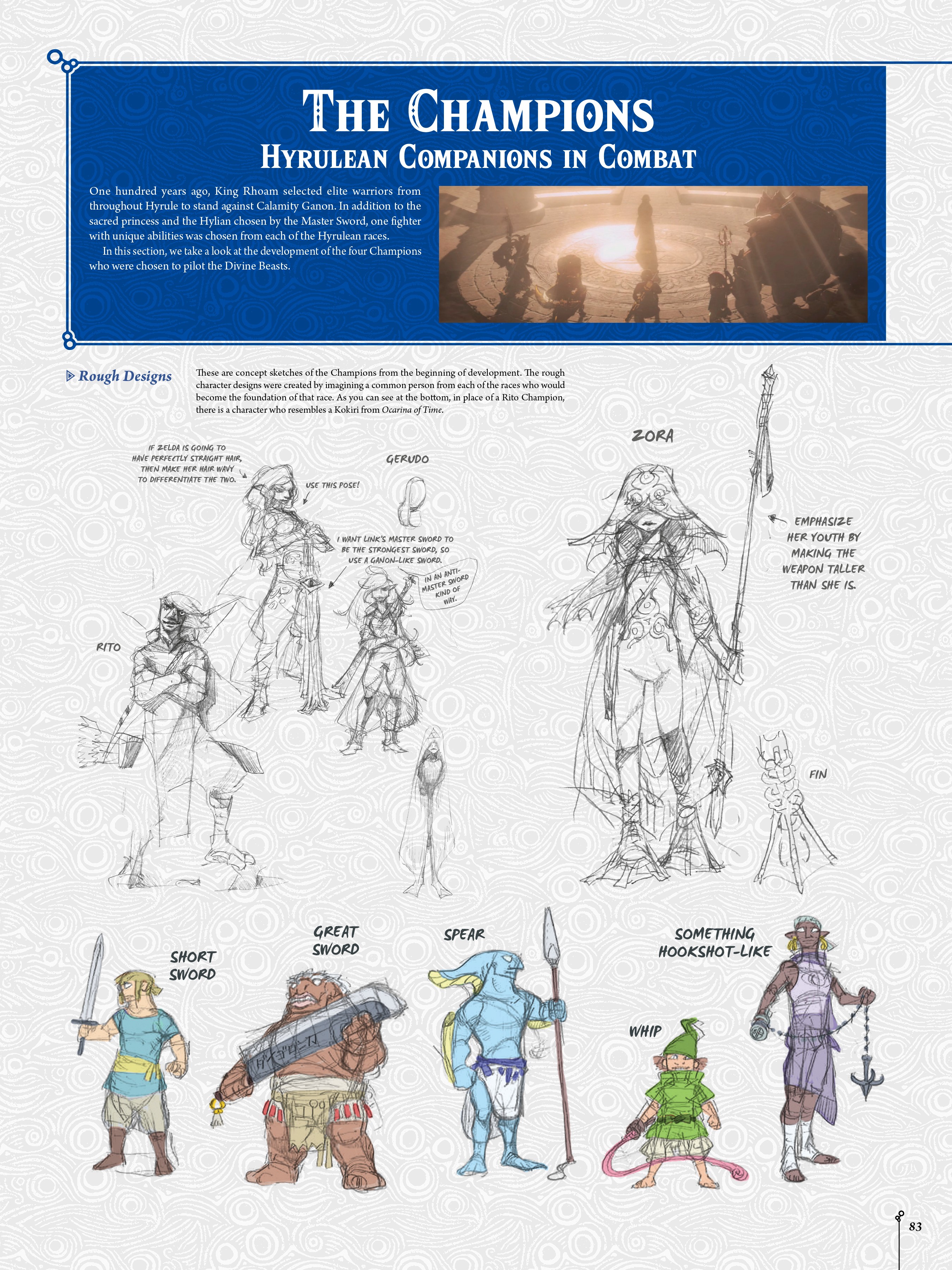 Read online The Legend of Zelda: Breath of the Wild–Creating A Champion comic -  Issue # TPB (Part 1) - 64