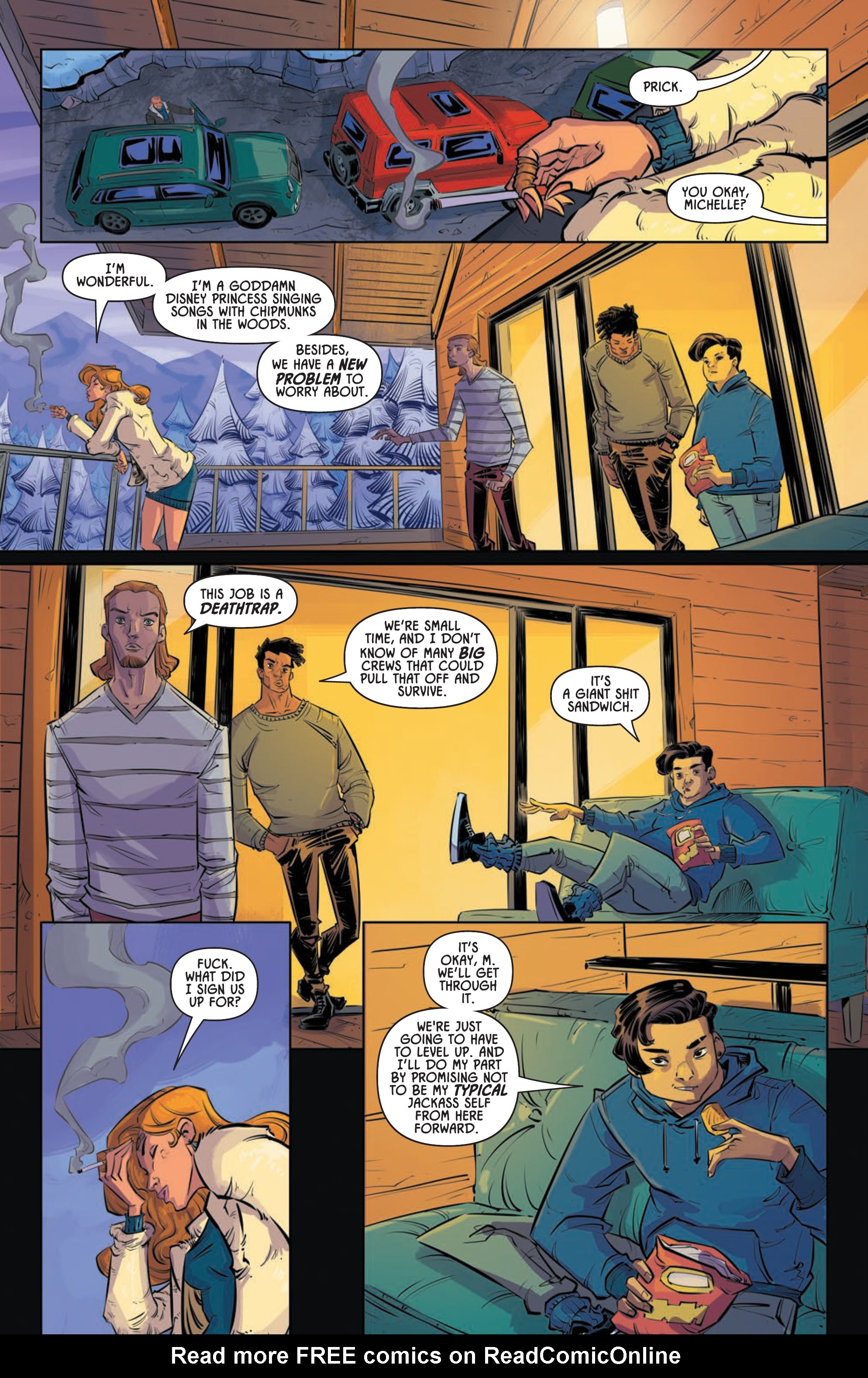Read online Kaiju Score: Steal From the Gods comic -  Issue #2 - 11