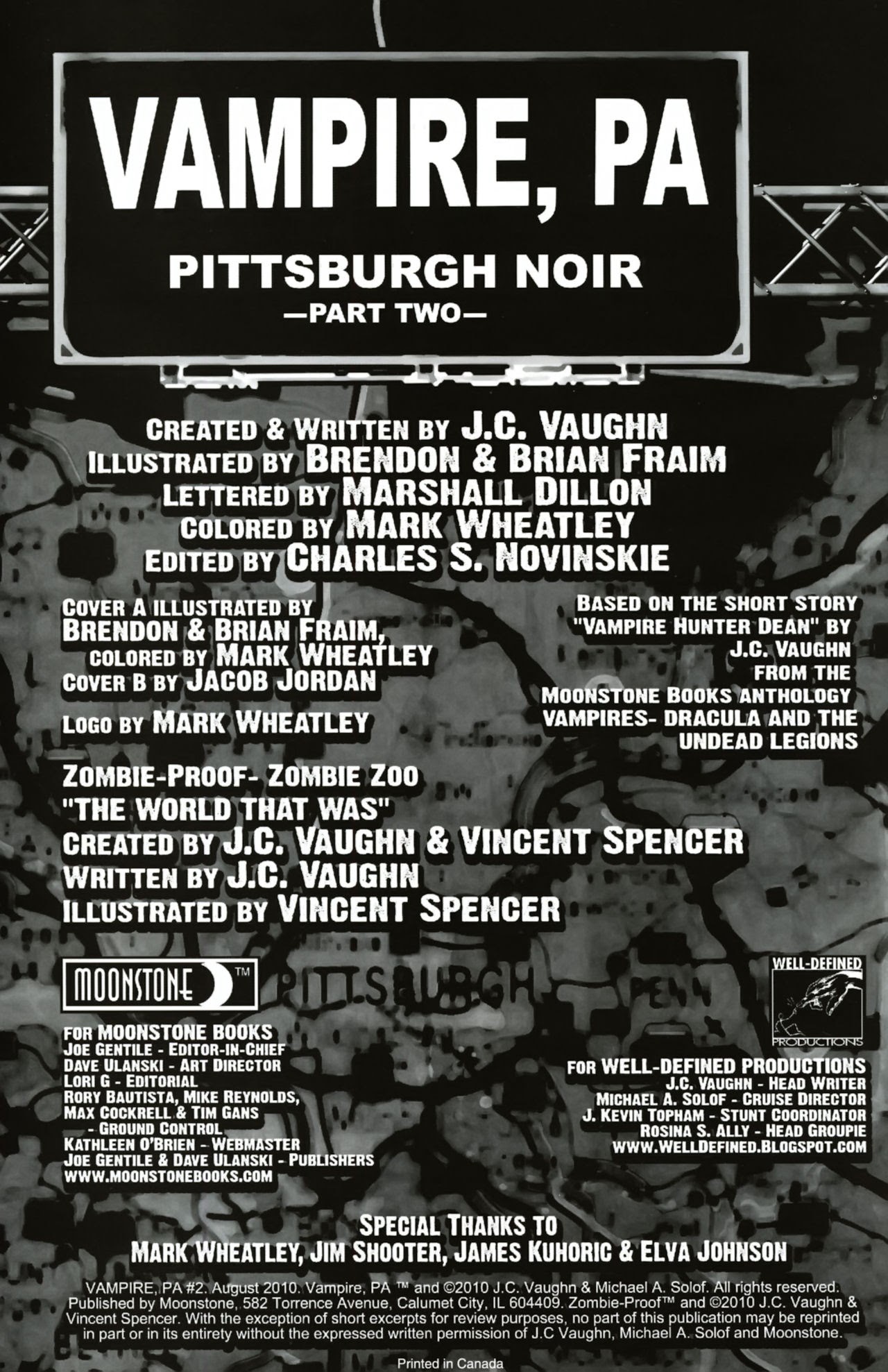 Read online Vampire, PA comic -  Issue #2 - 3