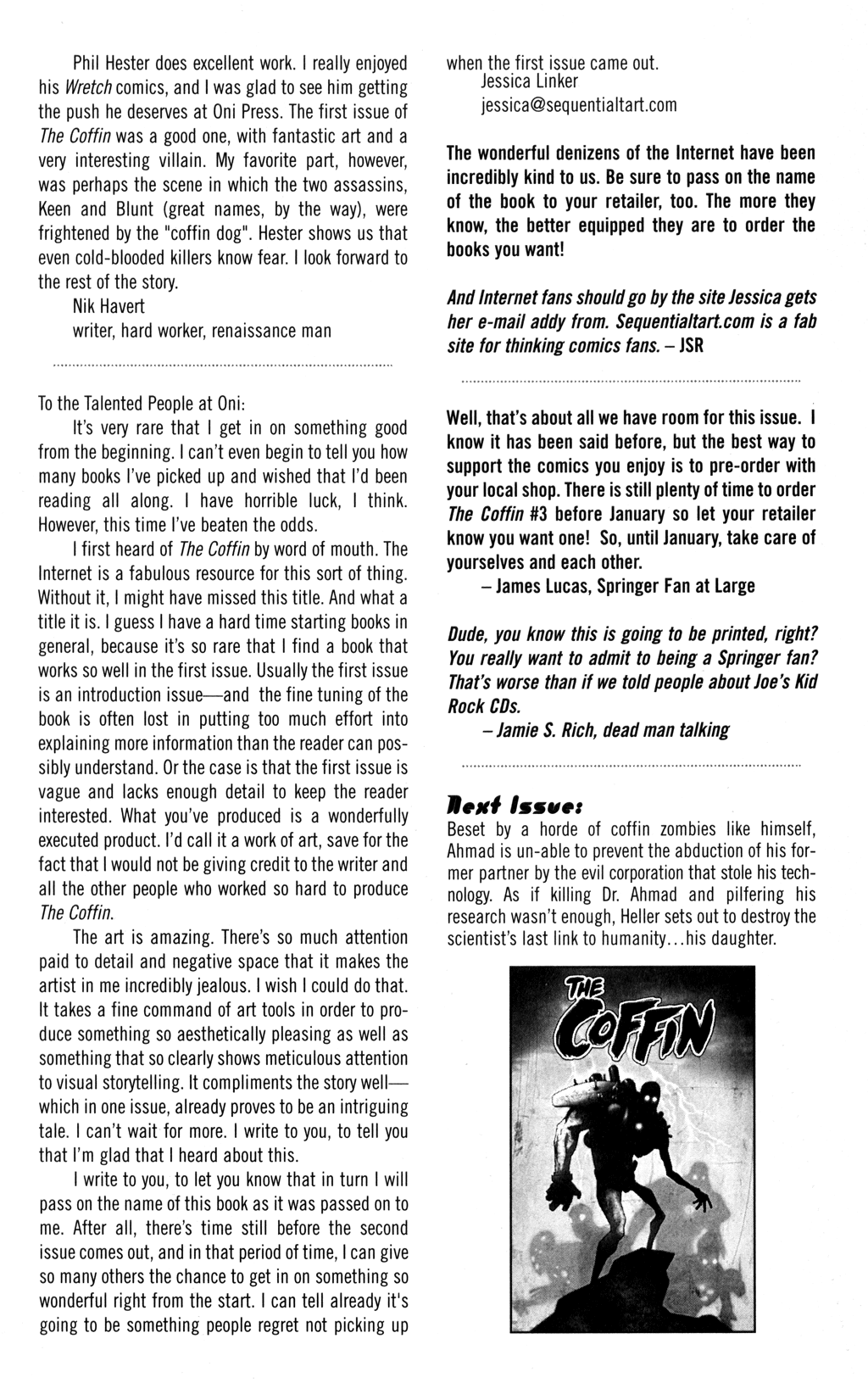 Read online The Coffin comic -  Issue #2 - 26