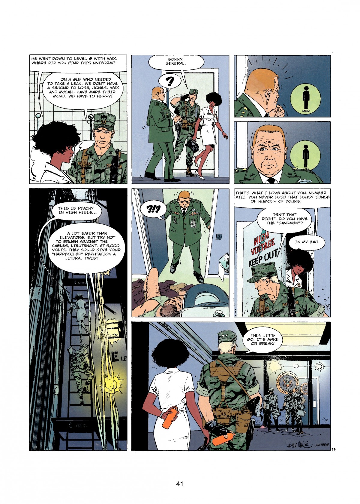 Read online XIII comic -  Issue #5 - 43