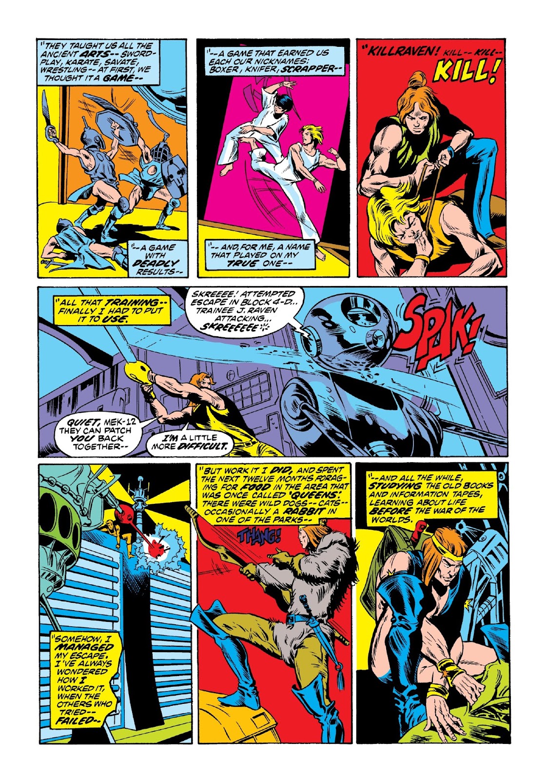 Marvel Masterworks: Killraven issue TPB 1 (Part 1) - Page 29