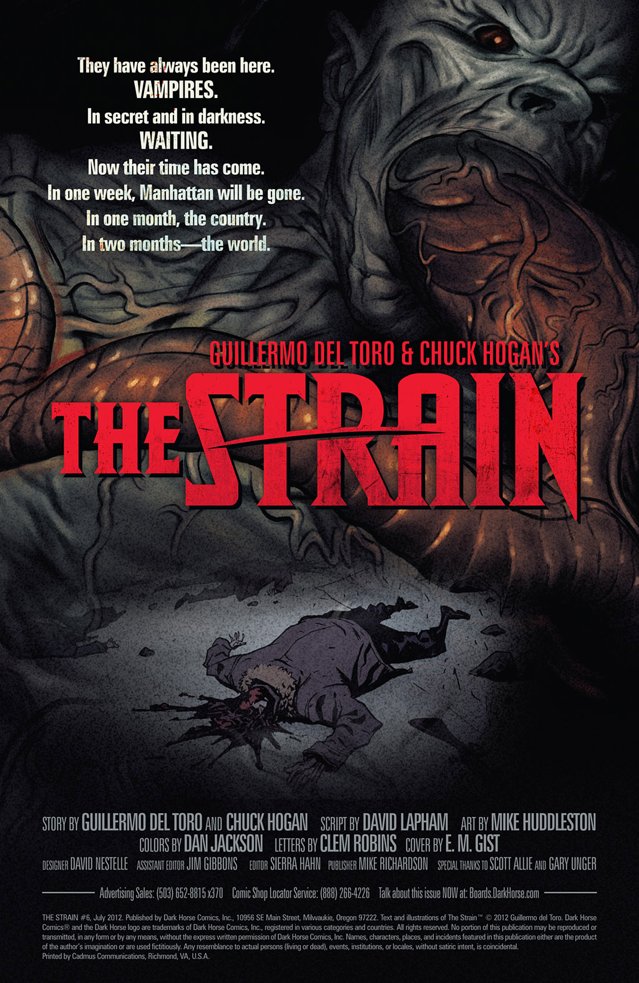 Read online The Strain comic -  Issue #6 - 2