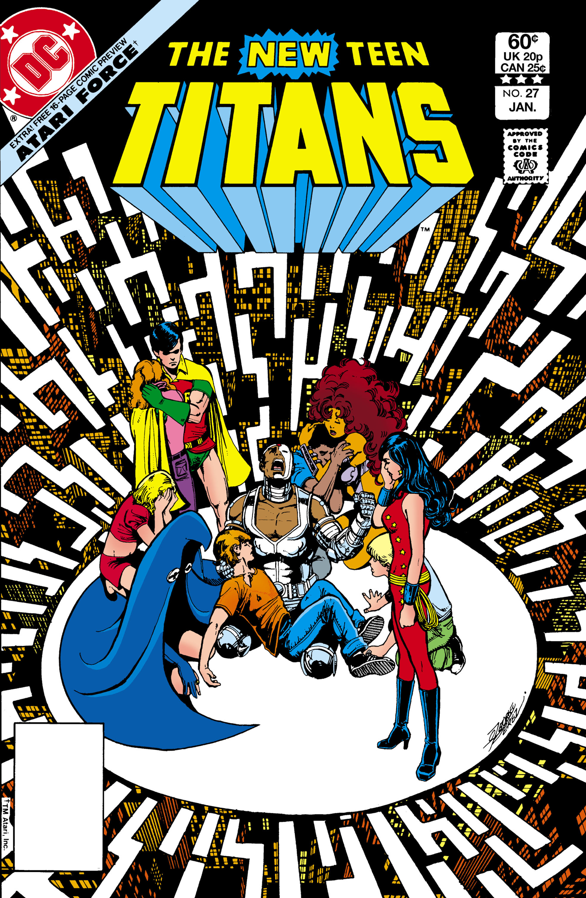 Read online The New Teen Titans (1980) comic -  Issue #27 - 1