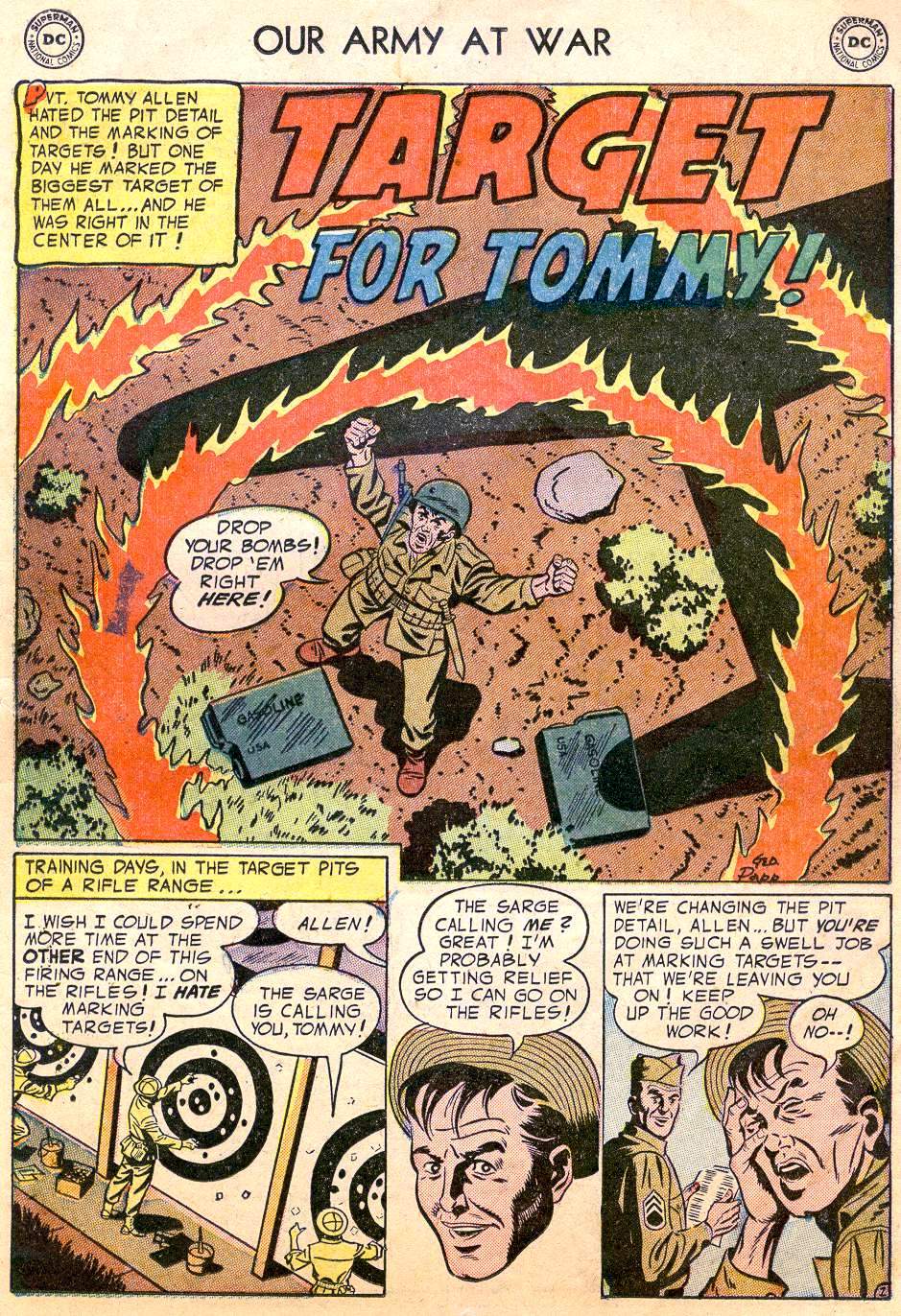 Read online Our Army at War (1952) comic -  Issue #31 - 11