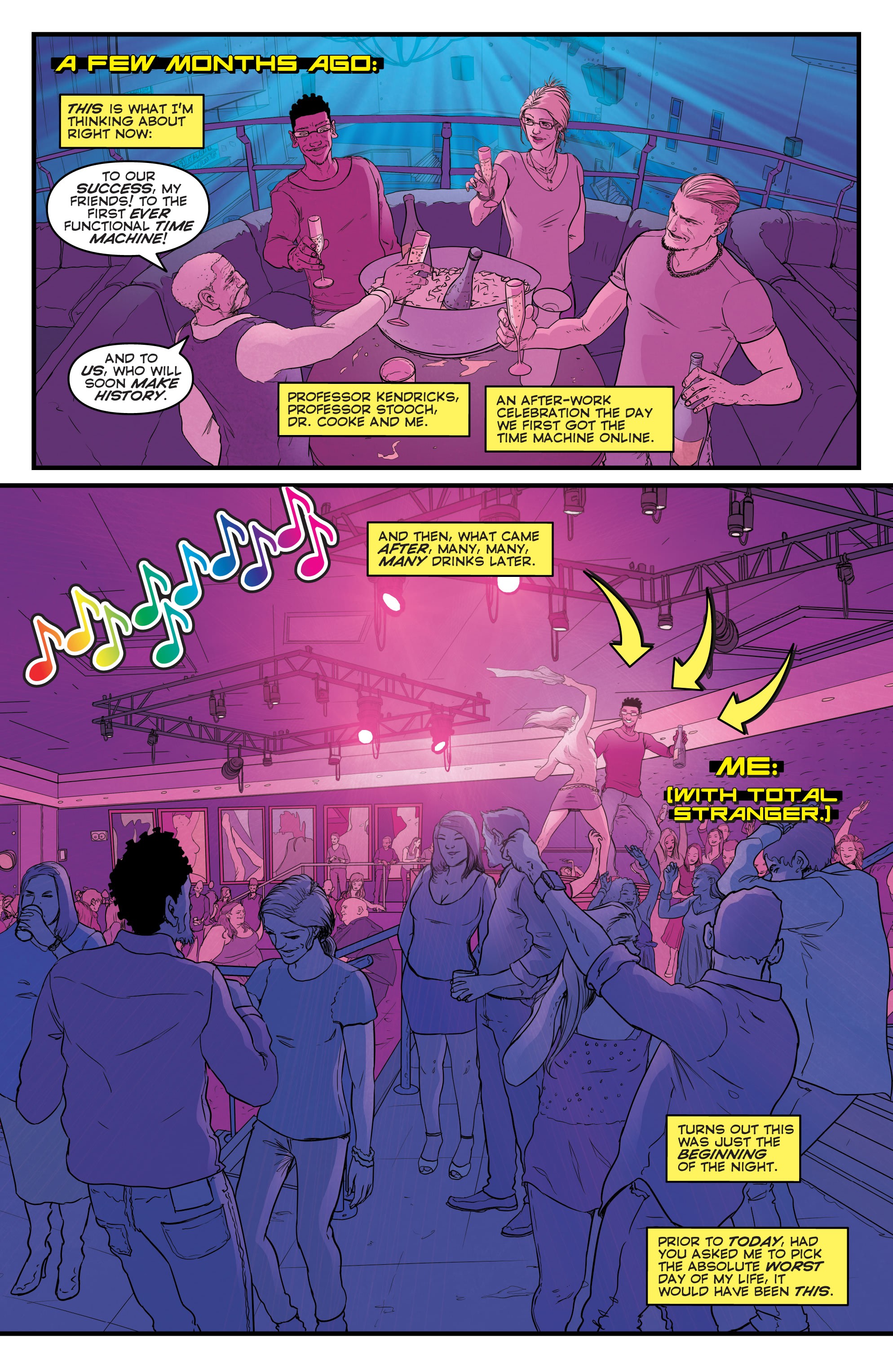 Read online The Man Who Effed Up Time comic -  Issue #3 - 3