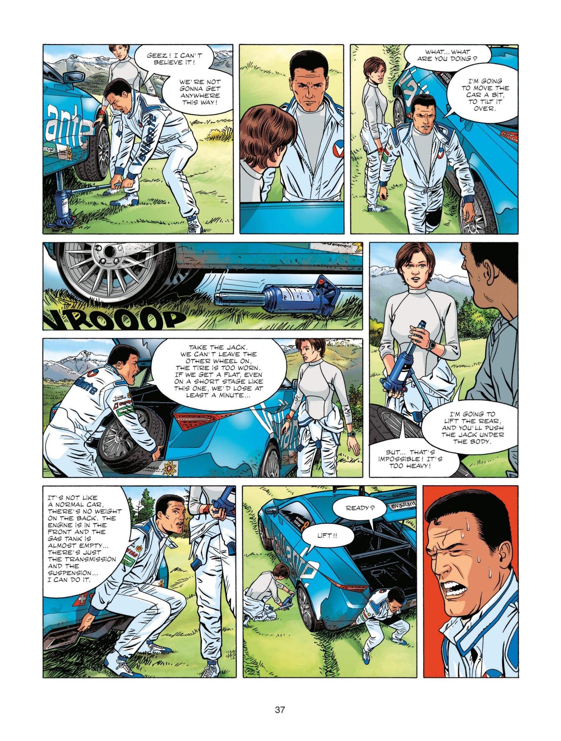 Read online Michel Vaillant comic -  Issue #3 - 36