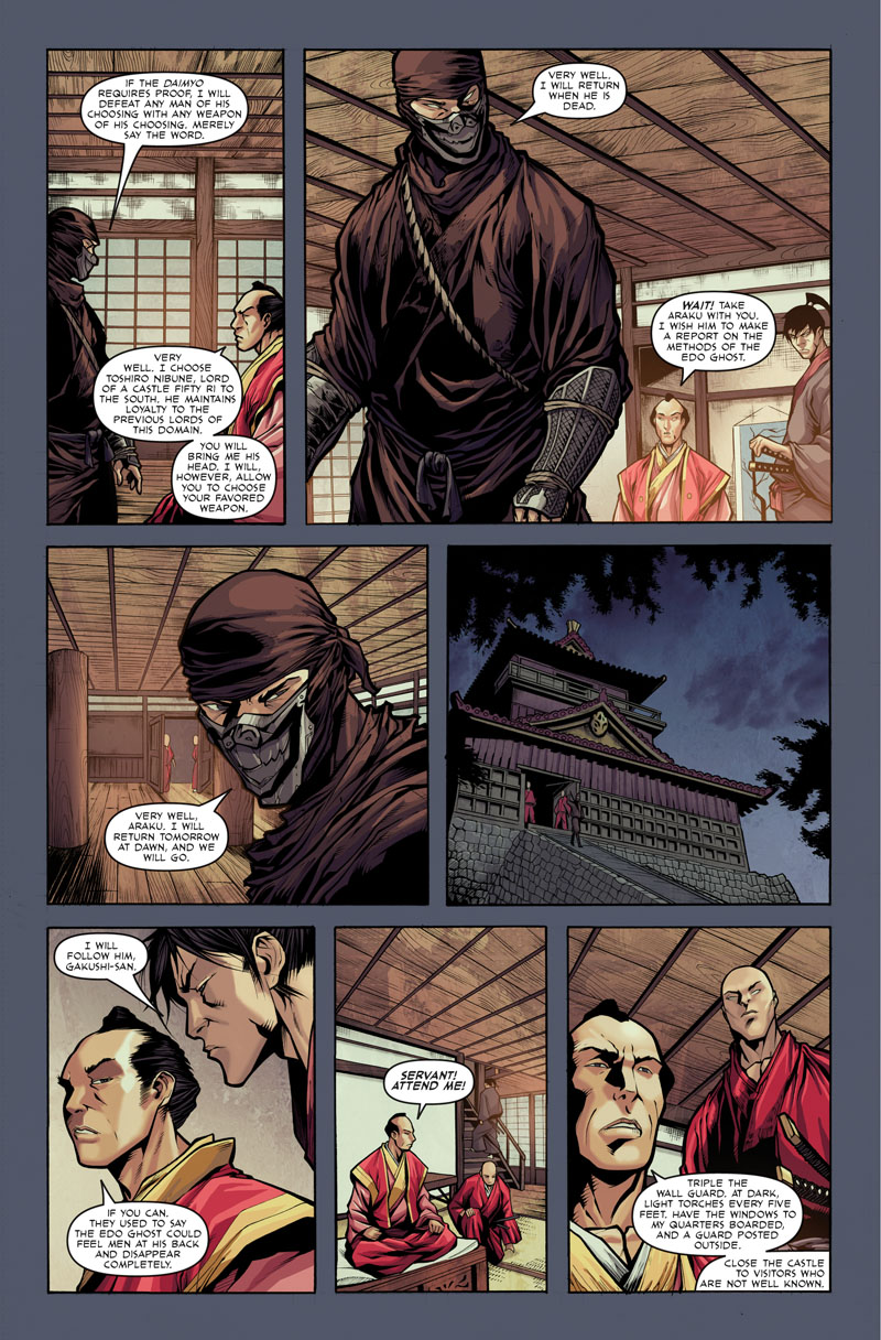 Read online Samurai's Blood comic -  Issue #5 - 6
