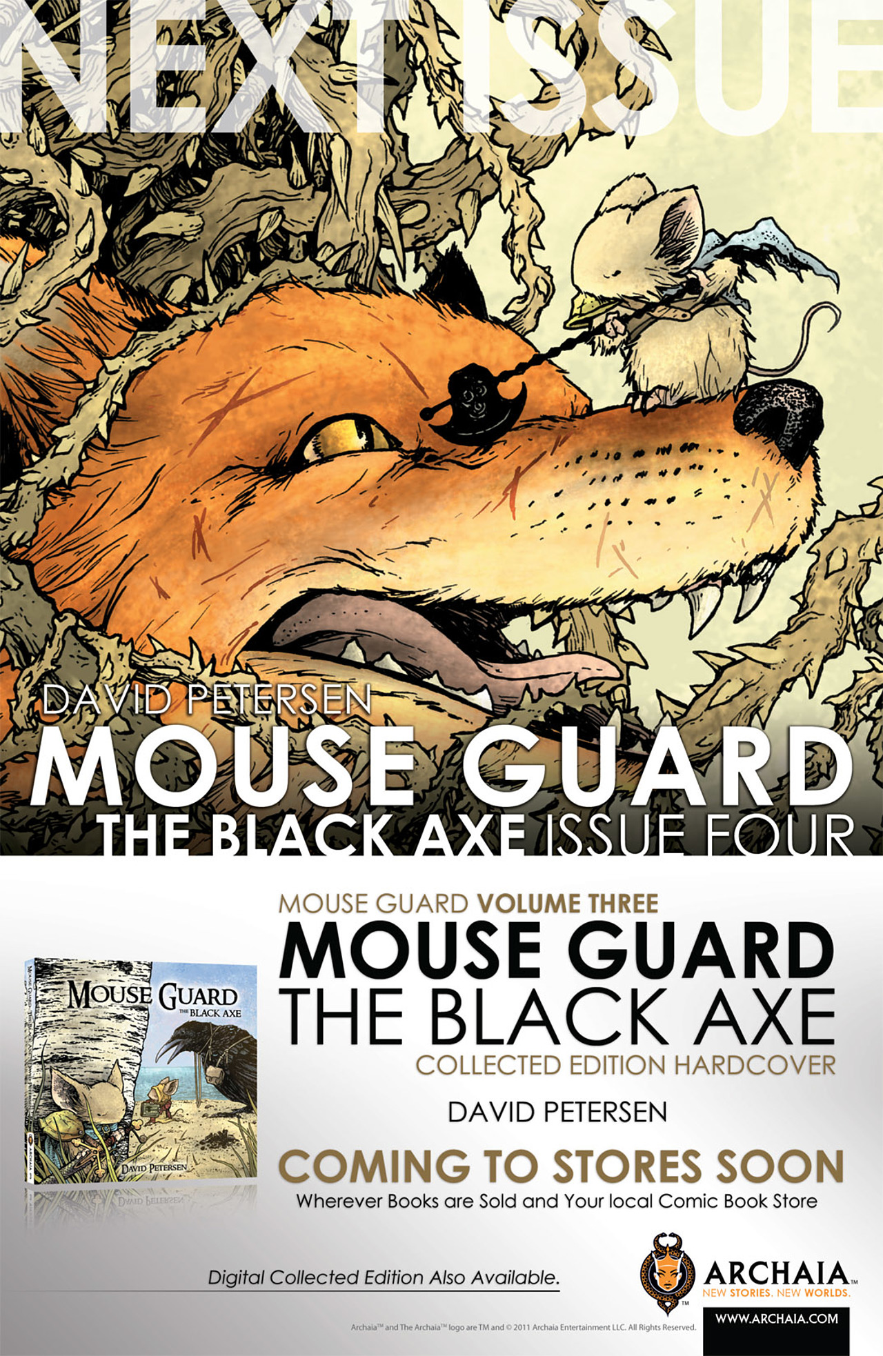 Read online Mouse Guard: The Black Axe comic -  Issue #3 - 27