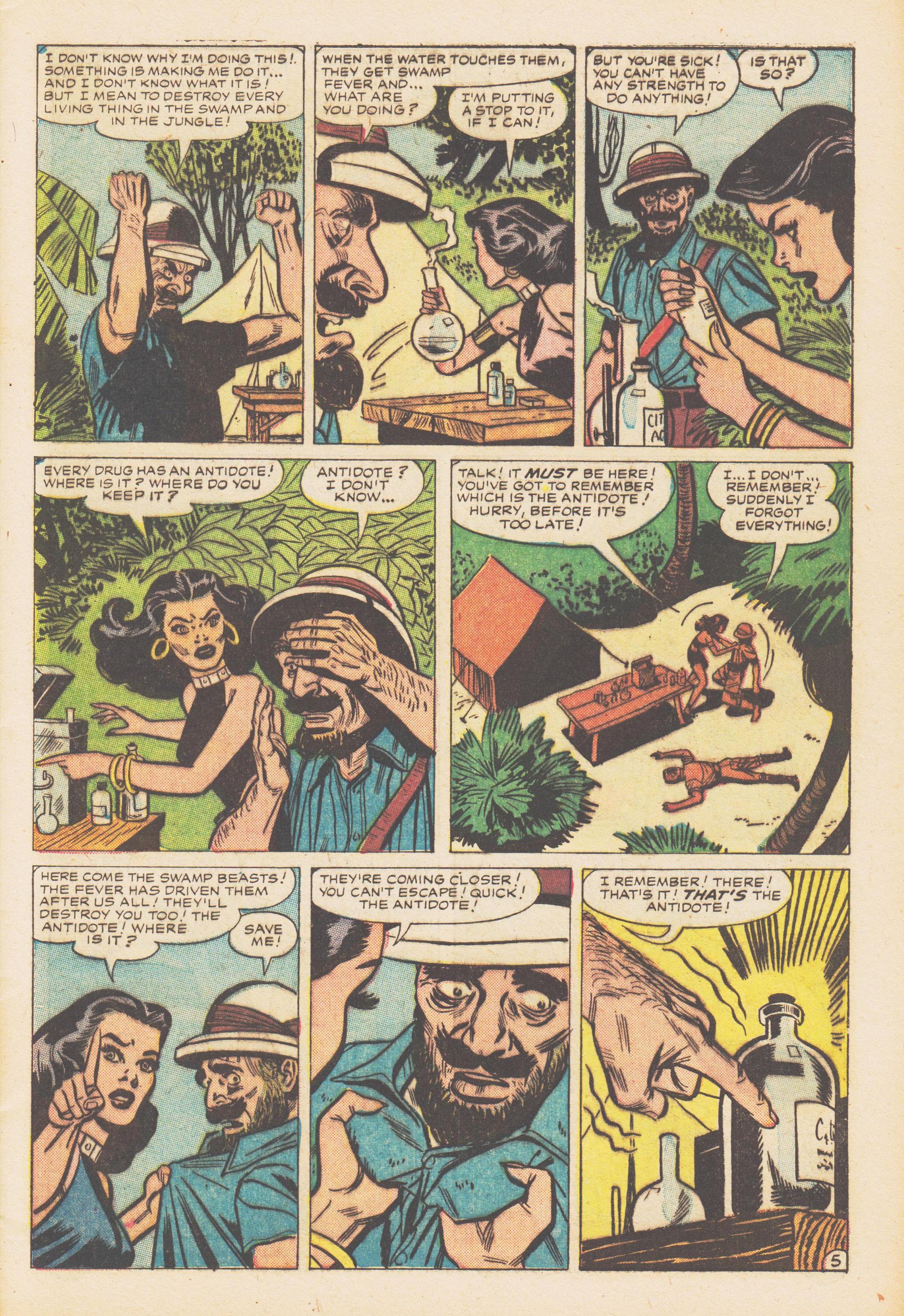 Read online Jungle Tales comic -  Issue #7 - 7