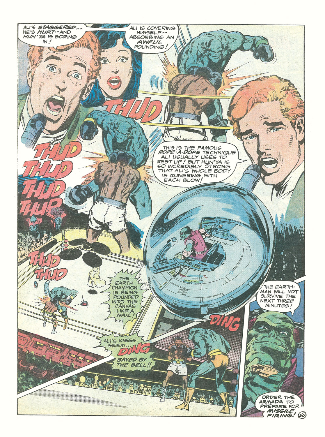 Read online Superman vs Muhammad Ali (1978) comic -  Issue # Full - 47