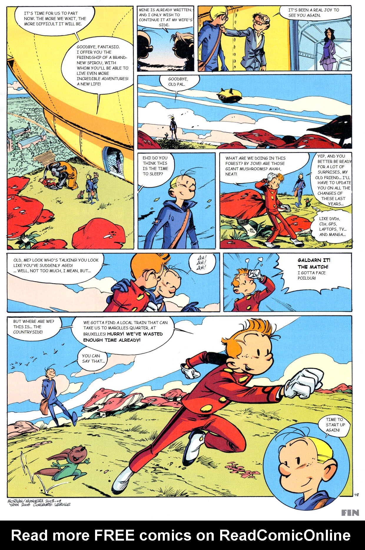 Read online Spirou & Fantasio (2009) comic -  Issue #52 - 49