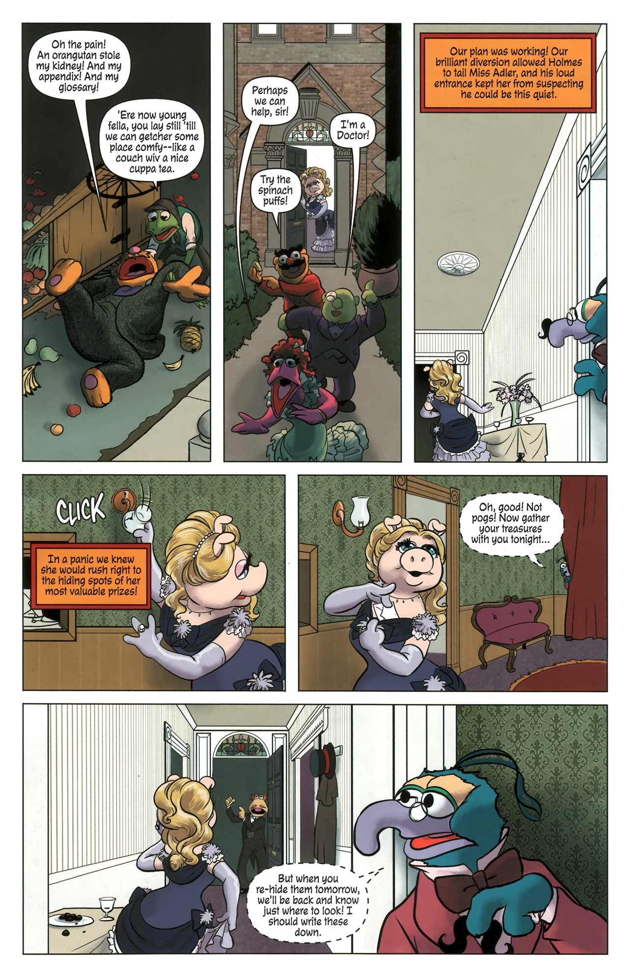 Read online Muppet Sherlock Holmes comic -  Issue #2 - 14
