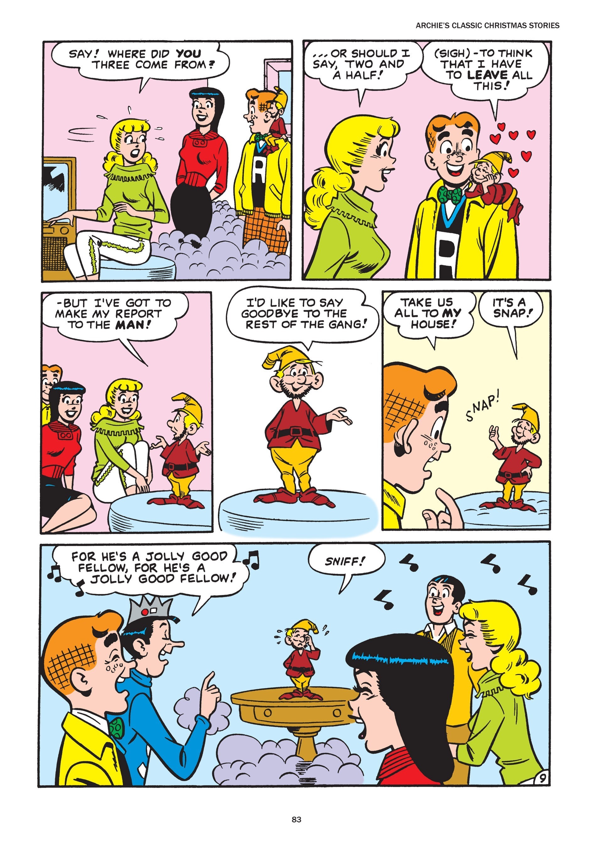 Read online Archie's Classic Christmas Stories comic -  Issue # TPB - 84