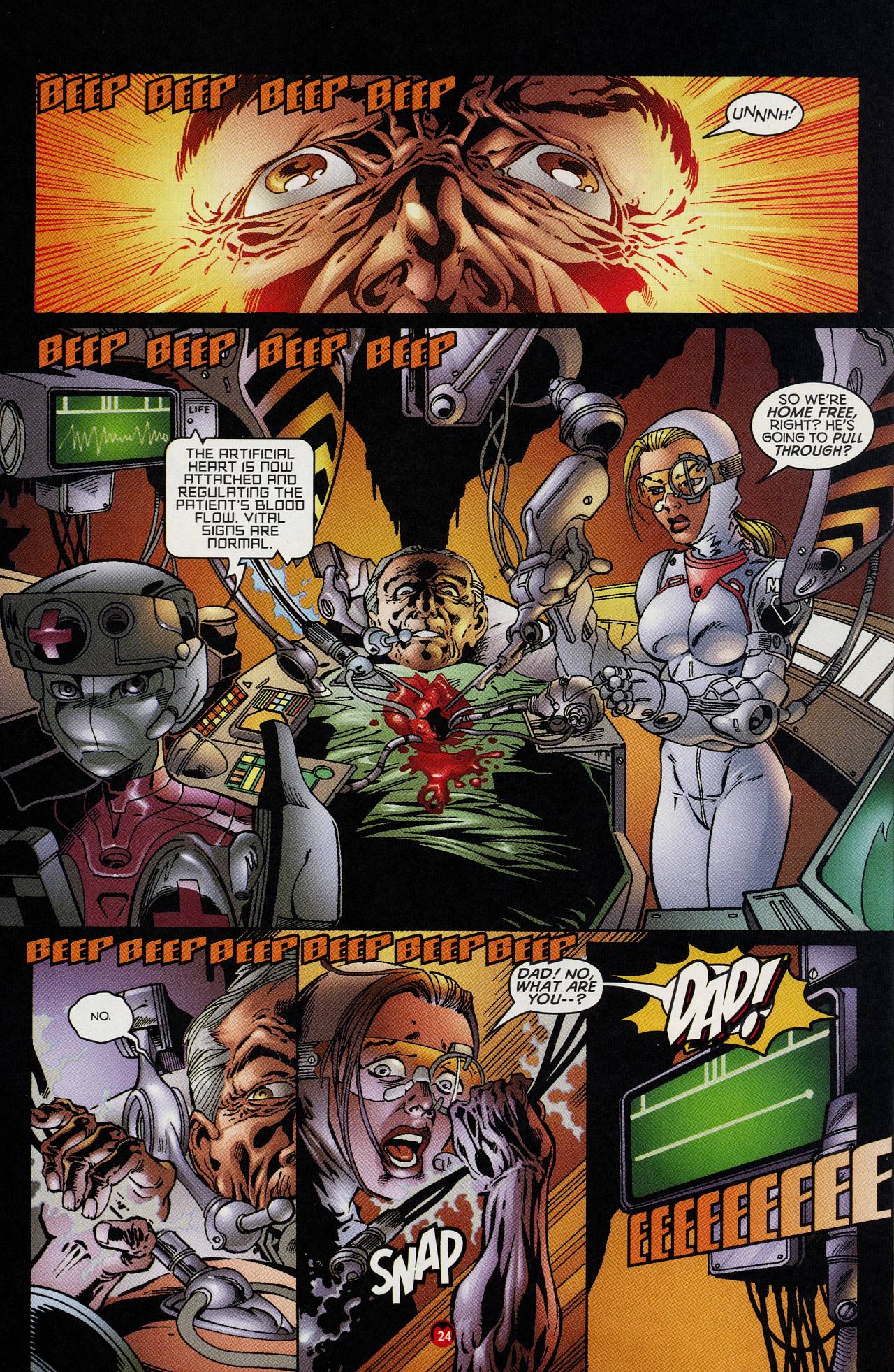 Read online Magnus Robot Fighter (1997) comic -  Issue #16 - 19