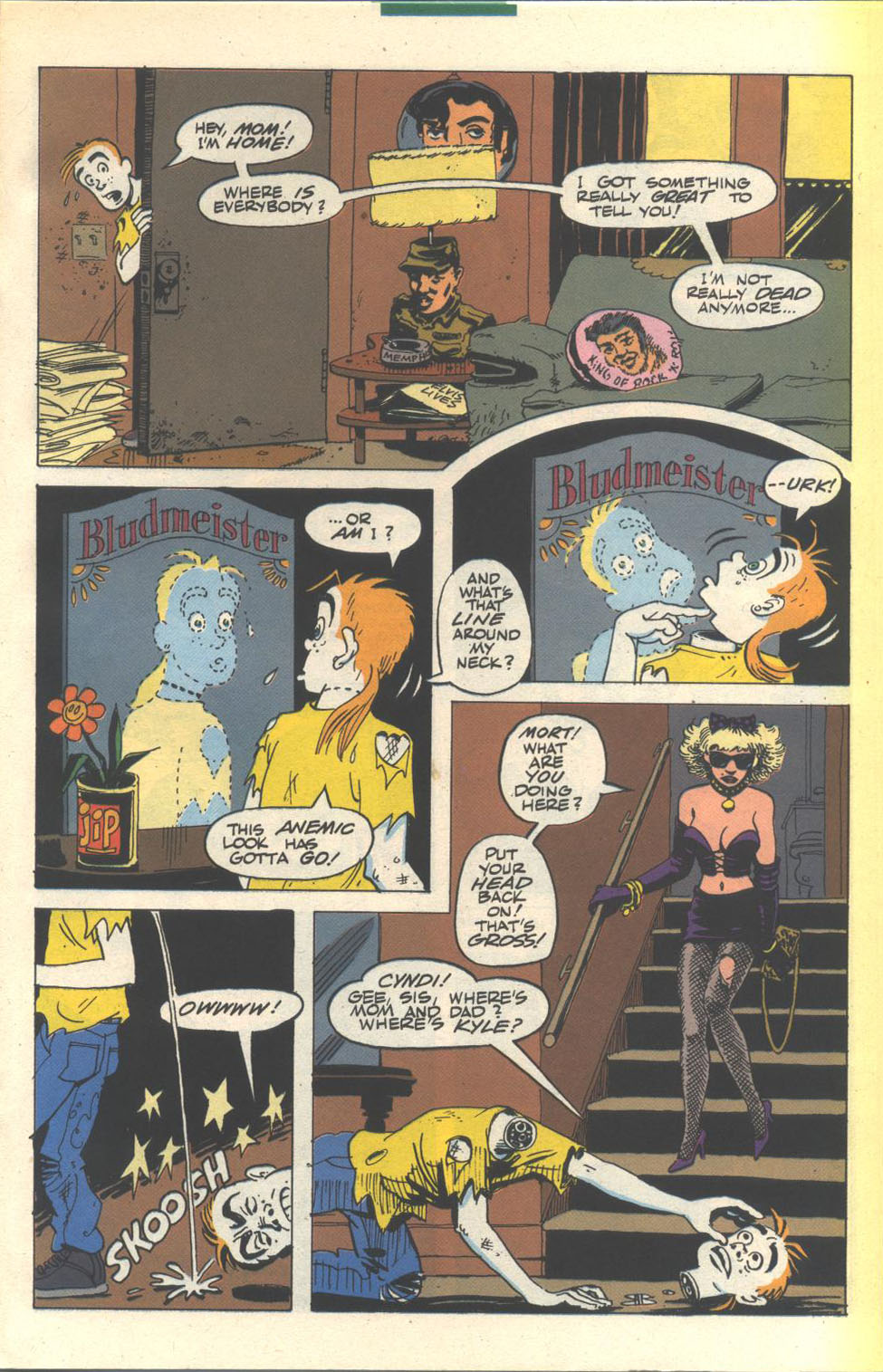 Read online Mort The Dead Teenager comic -  Issue #1 - 12