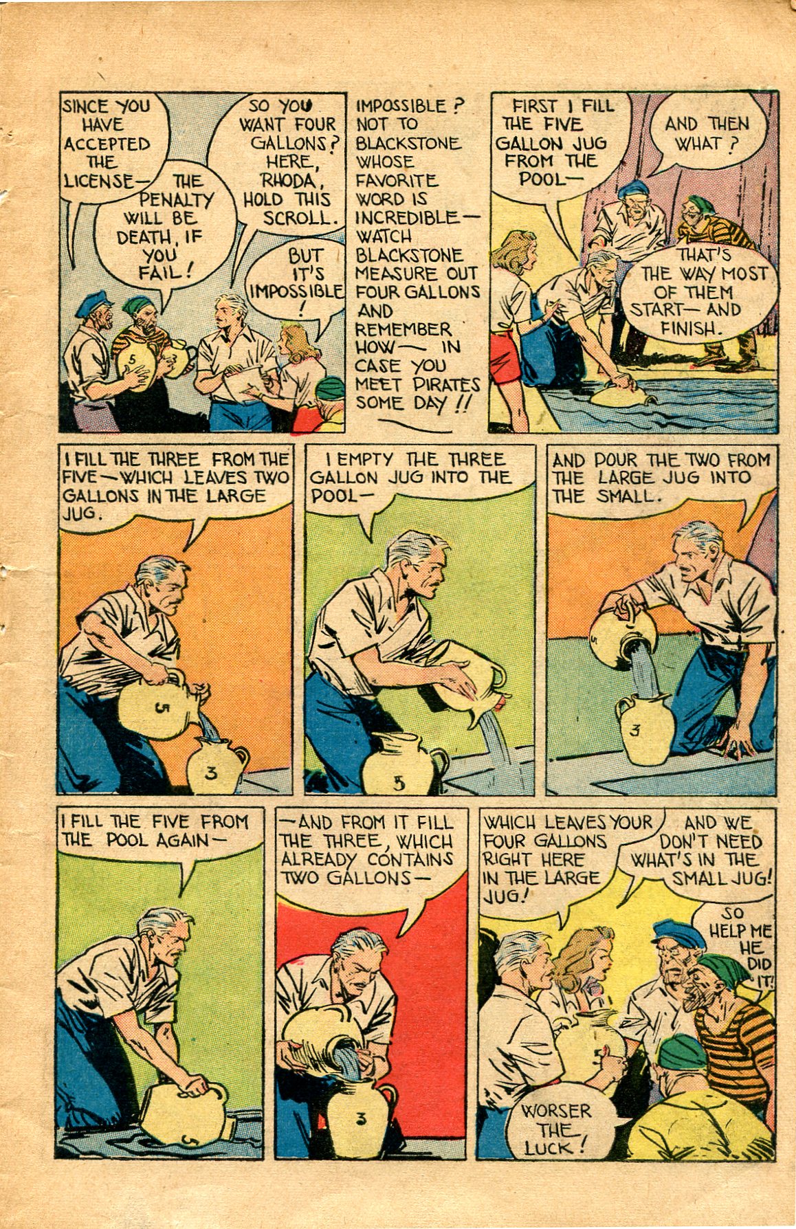 Read online Super-Magician Comics comic -  Issue #30 - 11