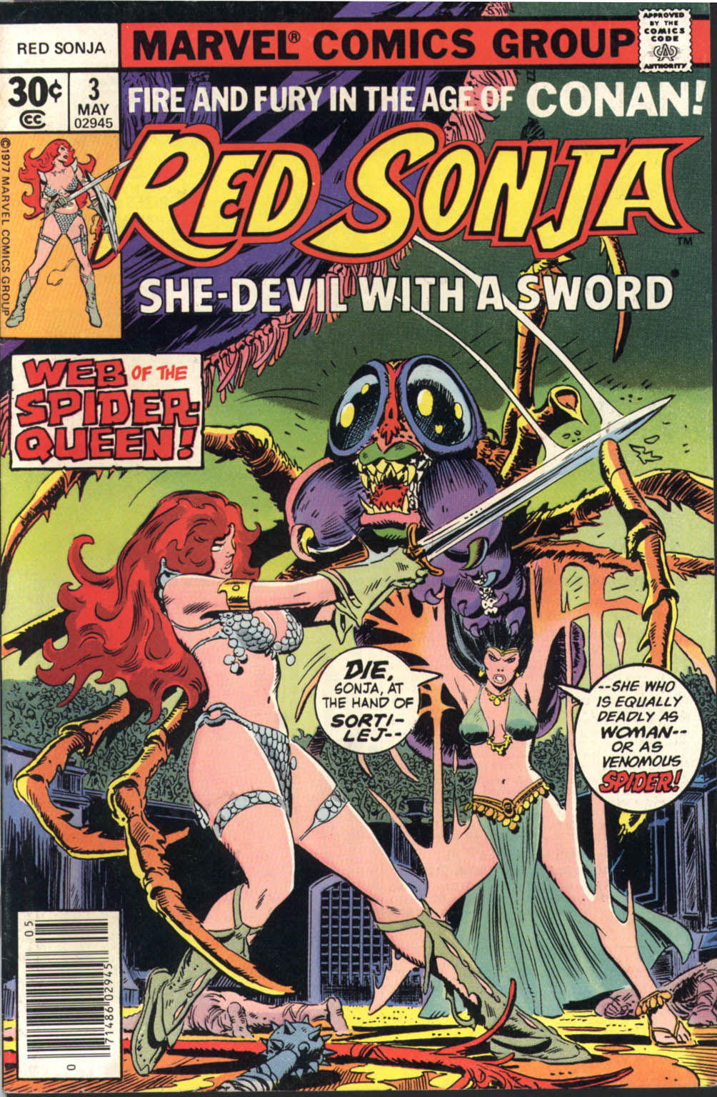 Read online Red Sonja (1977) comic -  Issue #3 - 1