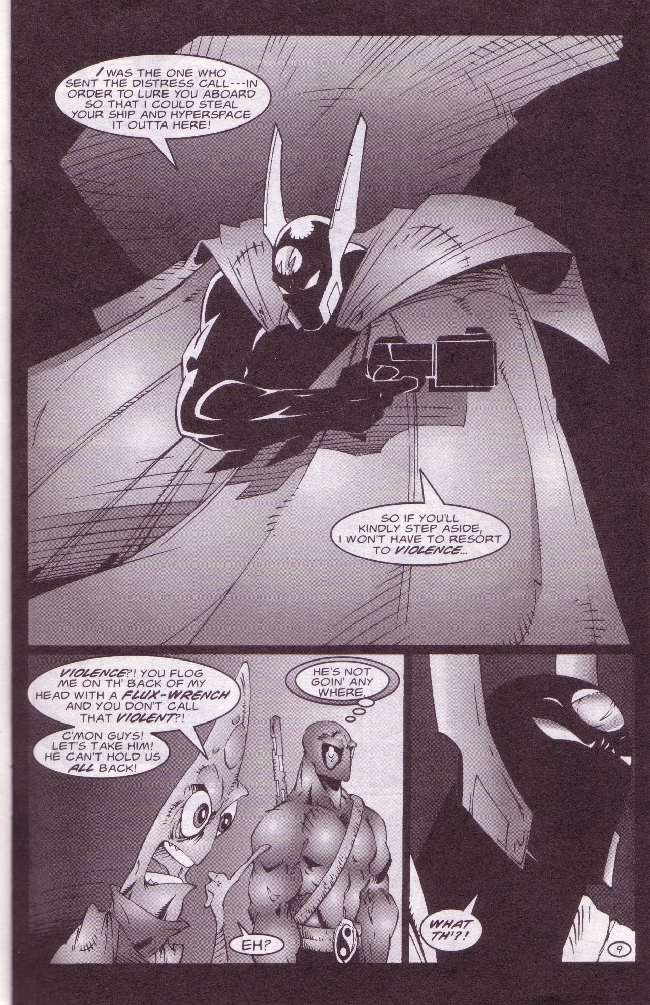 Read online Zen Intergalactic Ninja: Starquest comic -  Issue #5 - 11