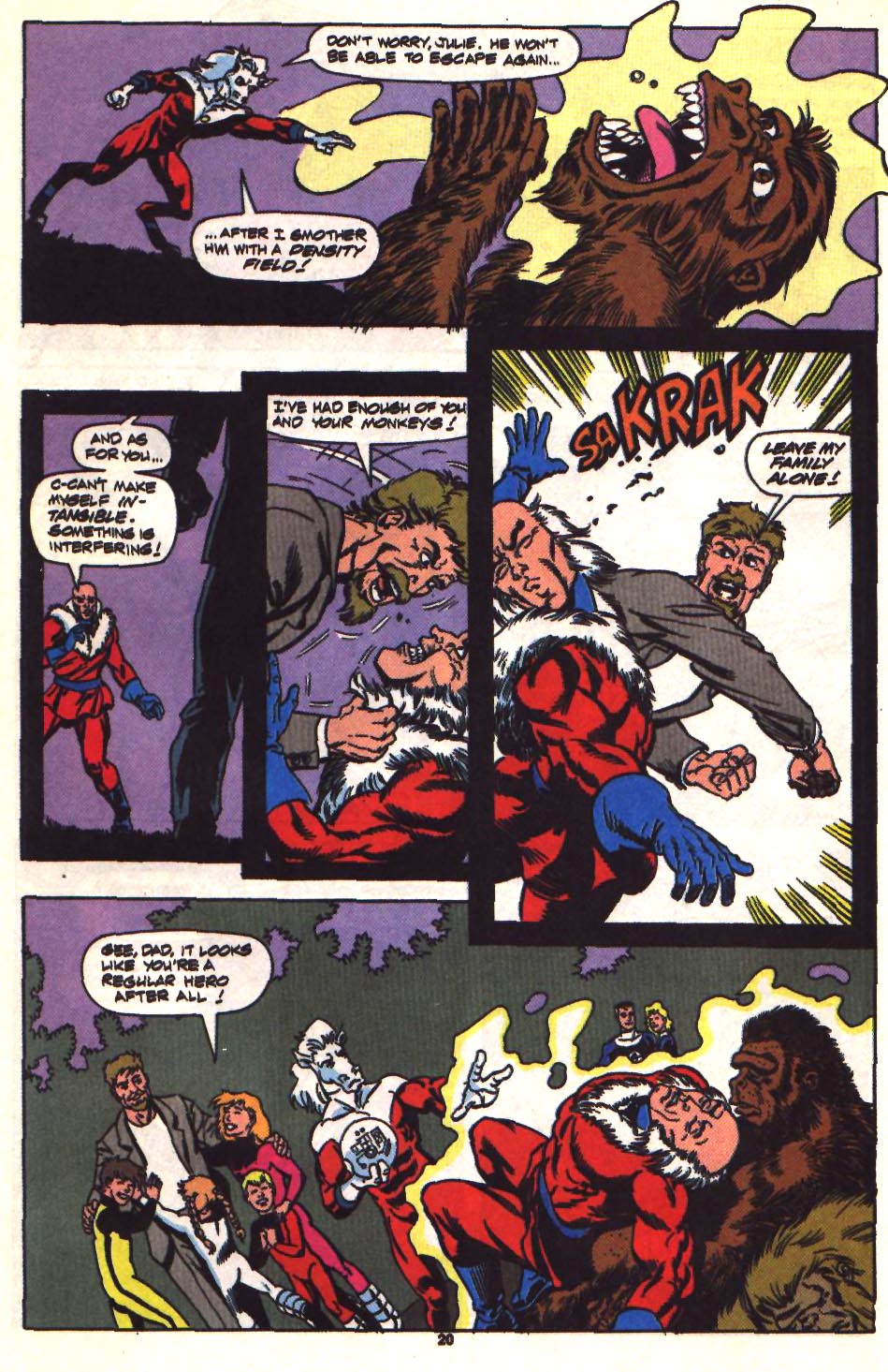Read online Power Pack (1984) comic -  Issue #62 - 16