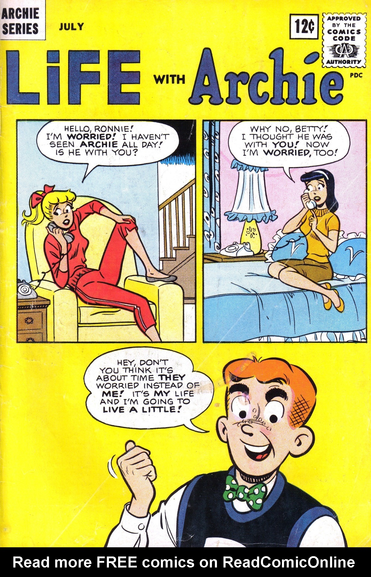 Read online Life With Archie (1958) comic -  Issue #21 - 1