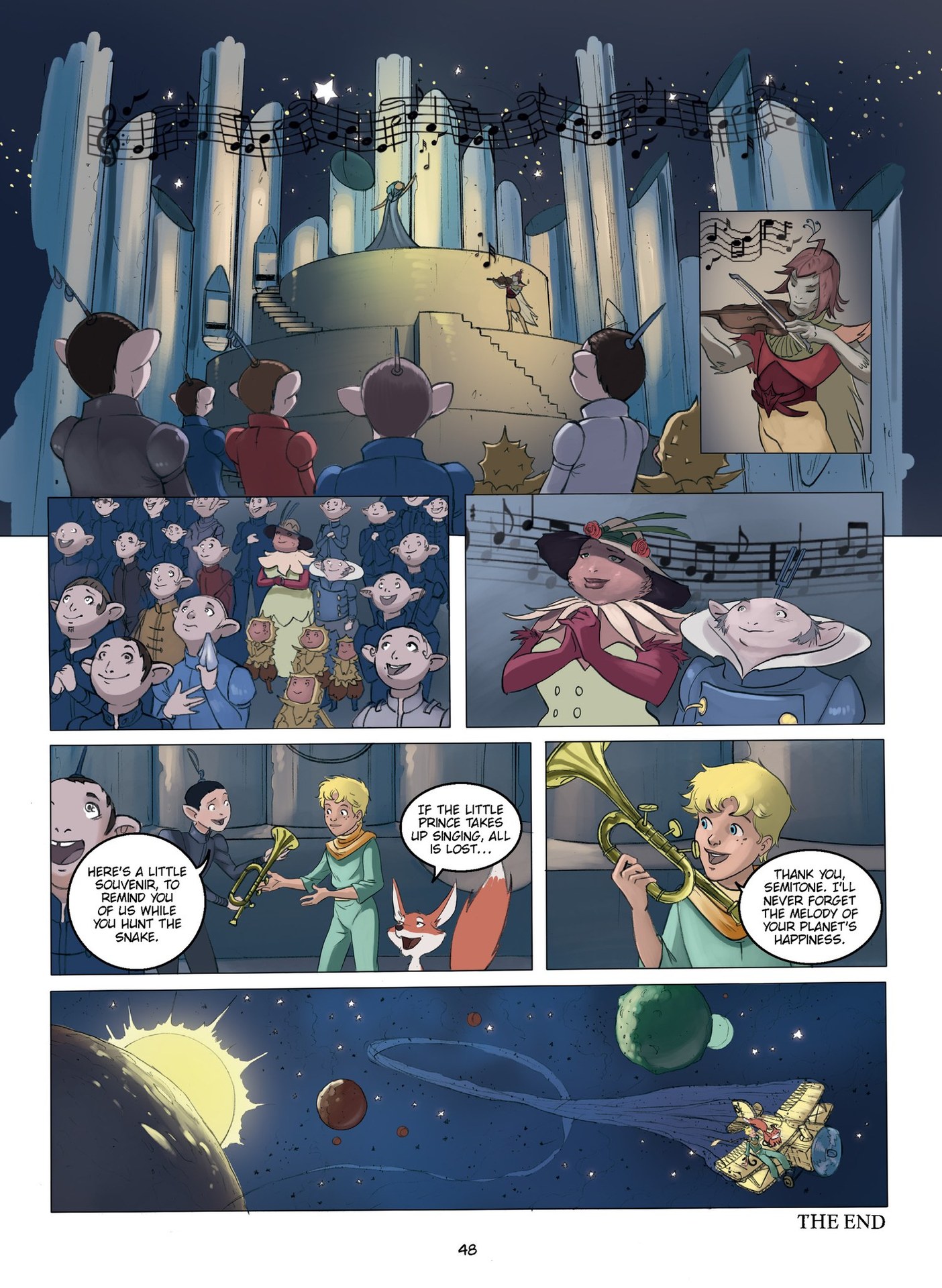 Read online The Little Prince comic -  Issue #3 - 52