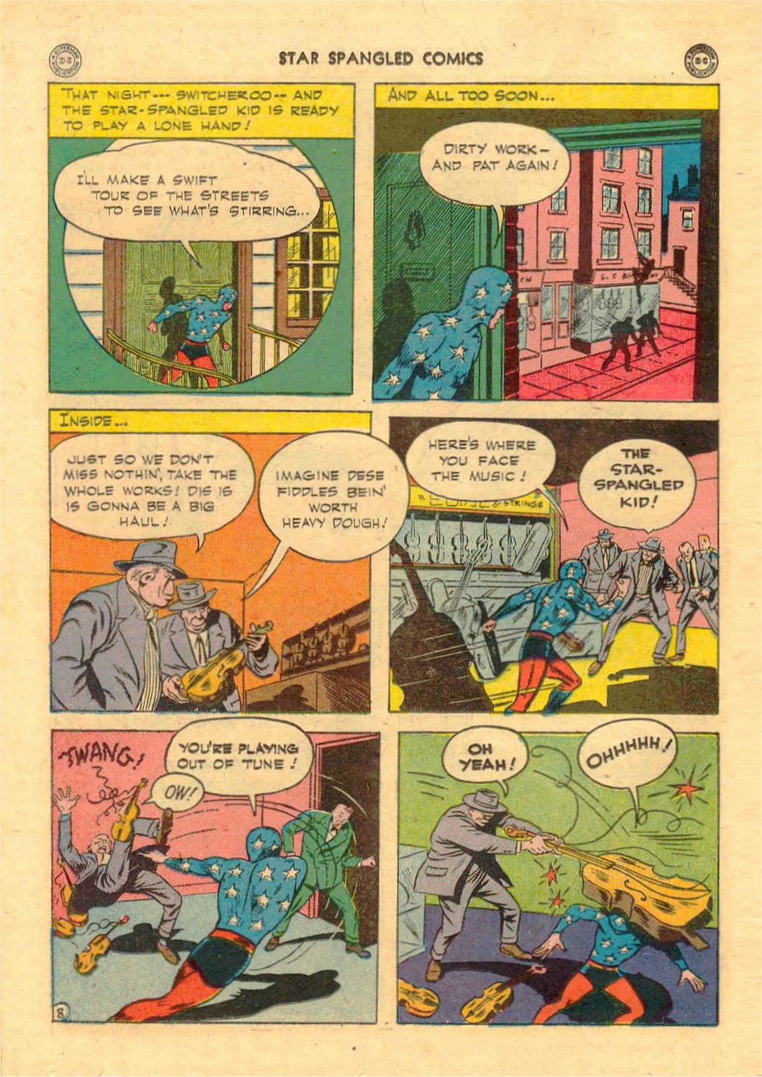 Read online Star Spangled Comics comic -  Issue #38 - 36