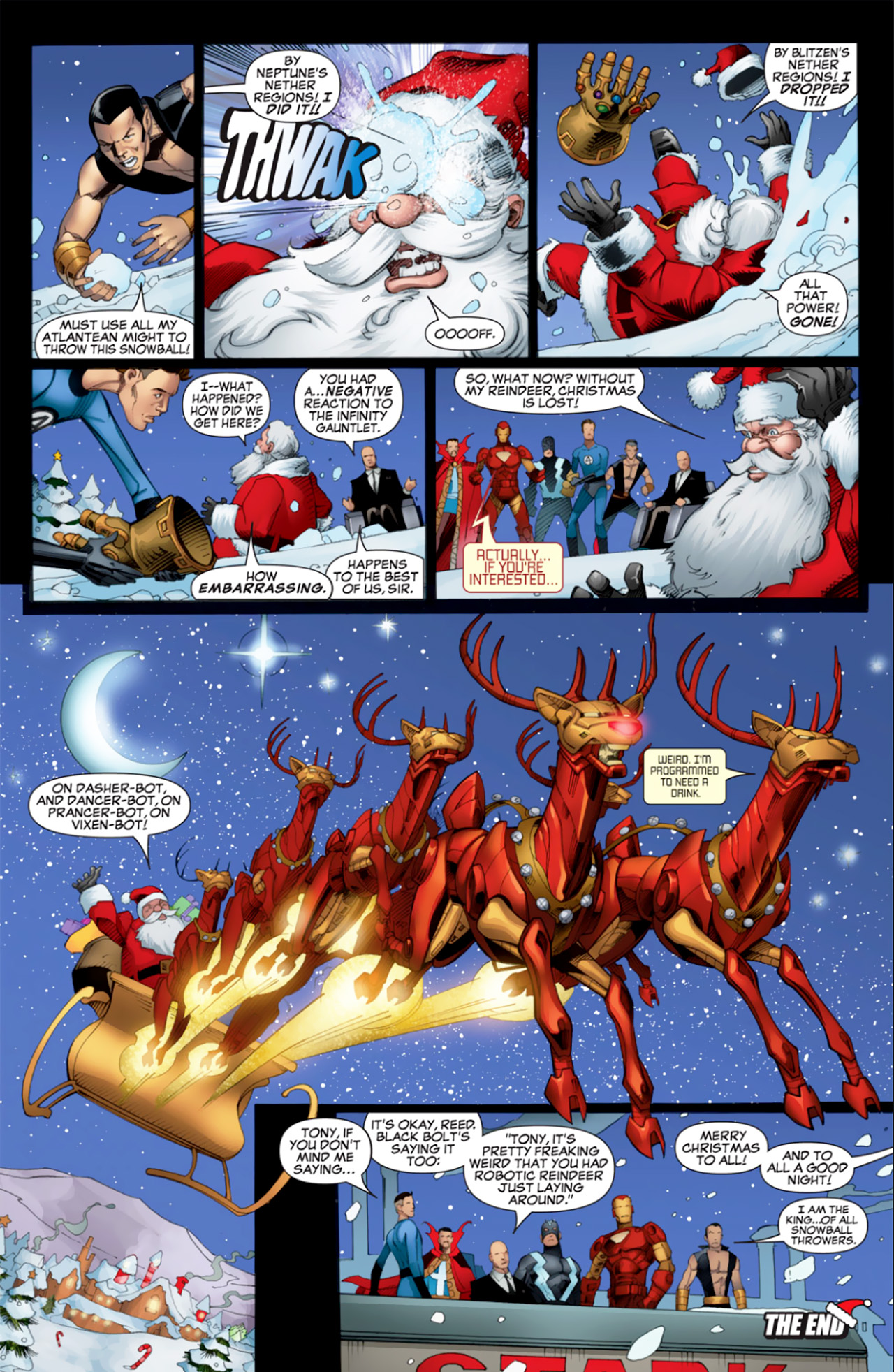 Read online Marvel Digital Holiday Special comic -  Issue #1 - 15