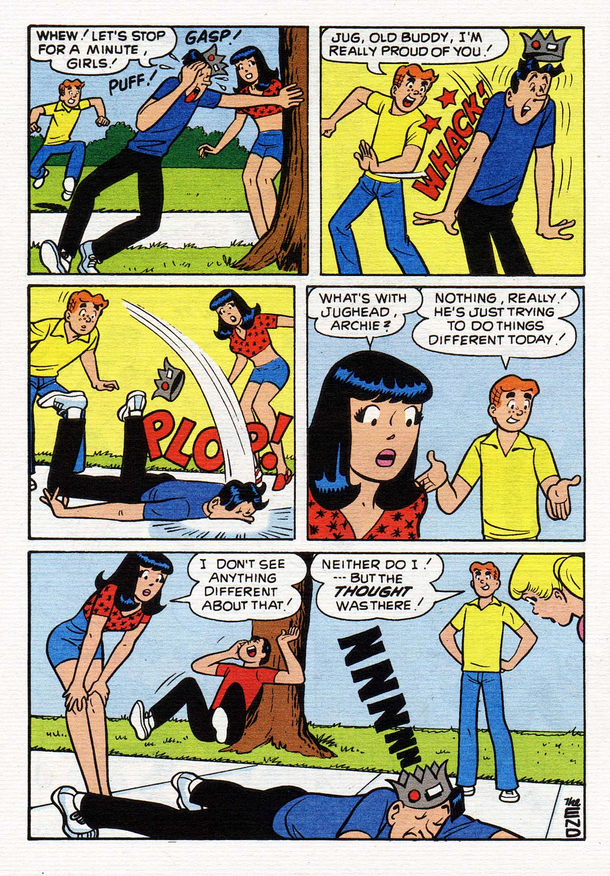Read online Jughead's Double Digest Magazine comic -  Issue #105 - 107