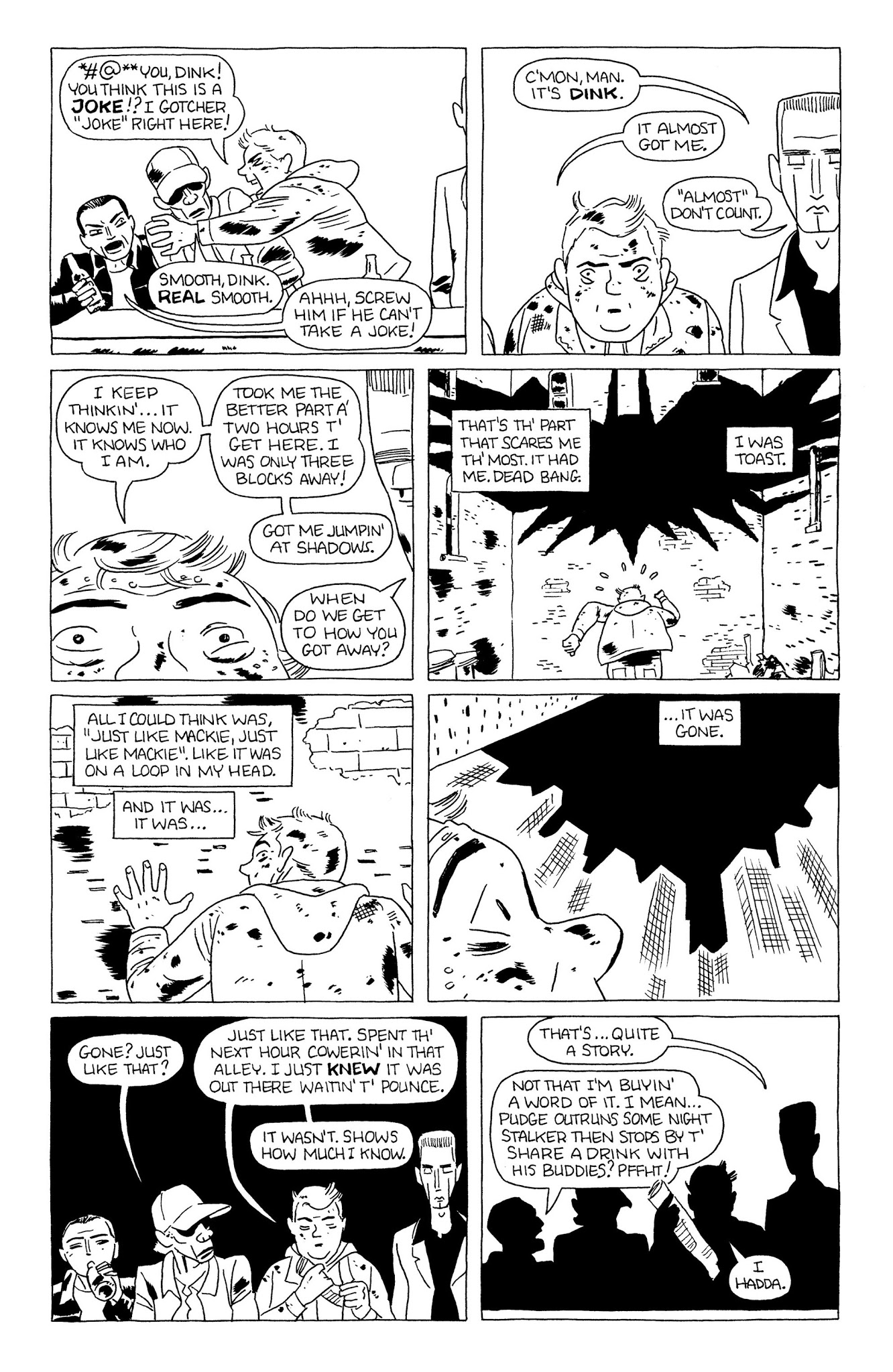 Read online Batman Black and White (2013) comic -  Issue #5 - 20