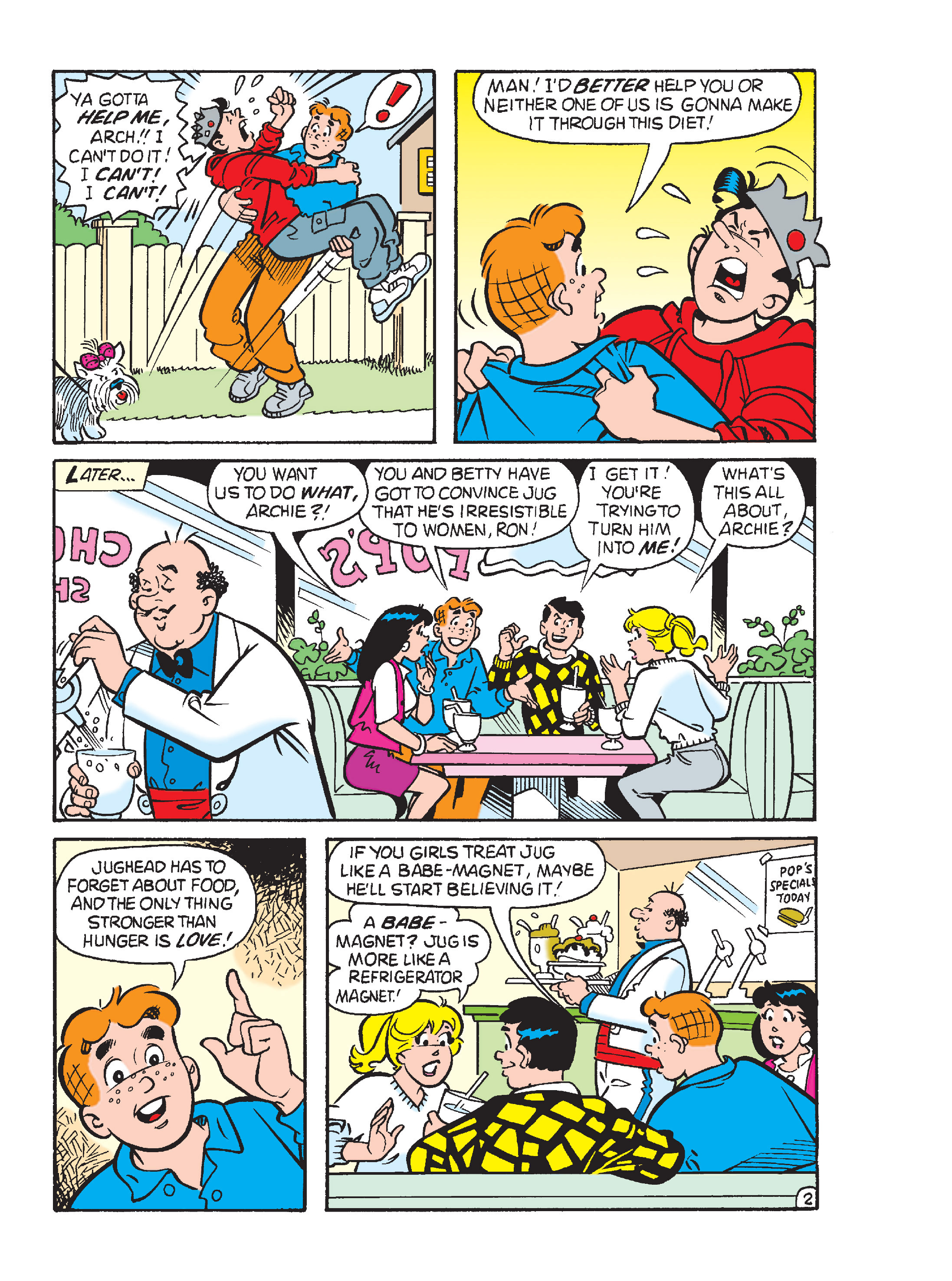 Read online Archie's Funhouse Double Digest comic -  Issue #19 - 121