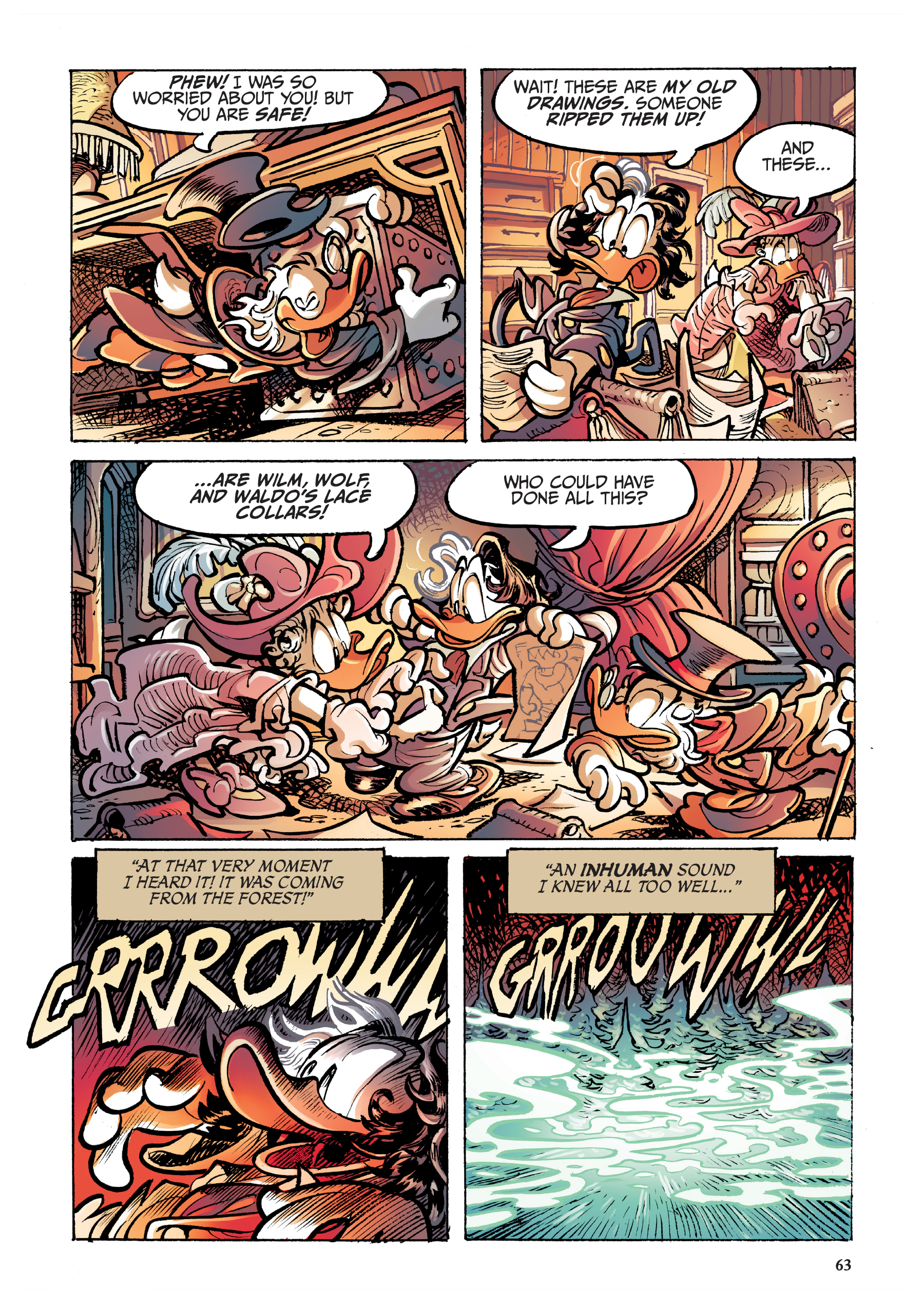 Read online Disney Frankenstein, Starring Donald Duck comic -  Issue # TPB - 63