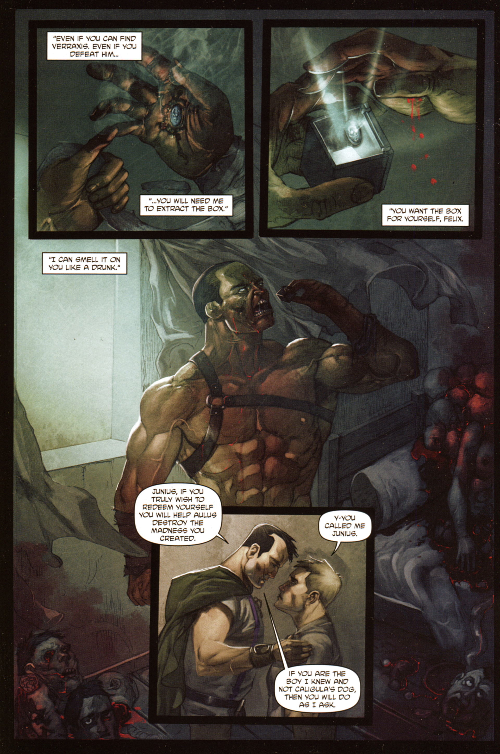 Read online Caligula: Heart of Rome comic -  Issue #5 - 22